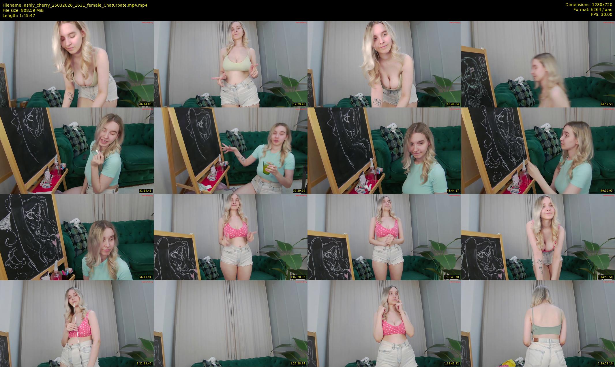 ashly_cherry — 106 minute Chaturbate female cam show recording, 720p, Mar 25, 2026