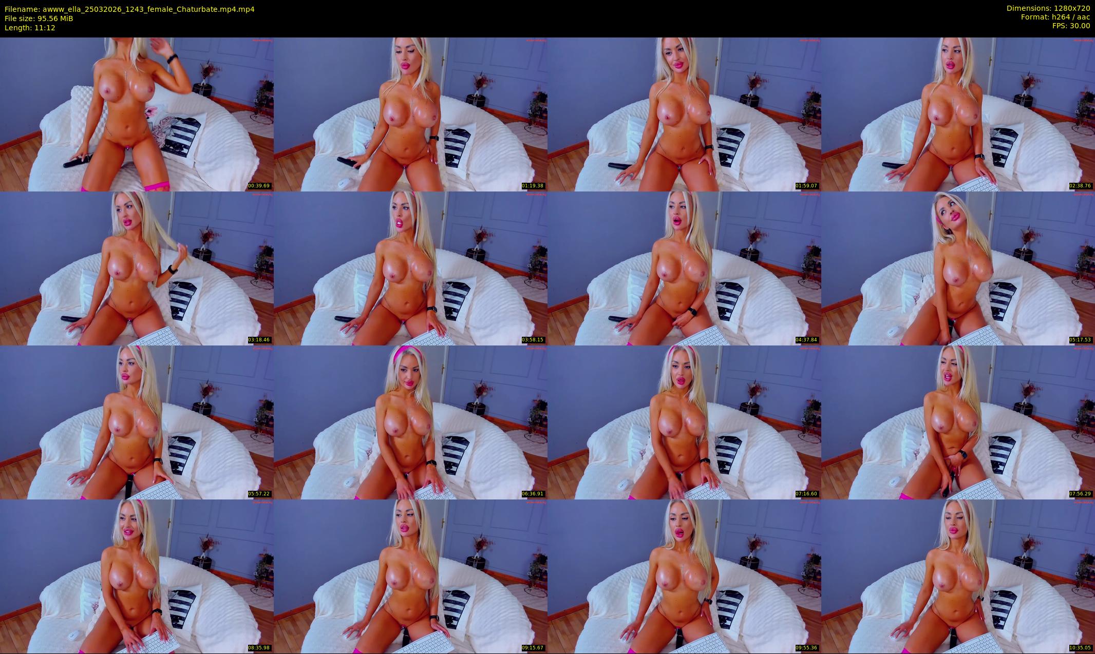 awww_ella — 12 minute Chaturbate female cam show recording, 720p, Mar 25, 2026