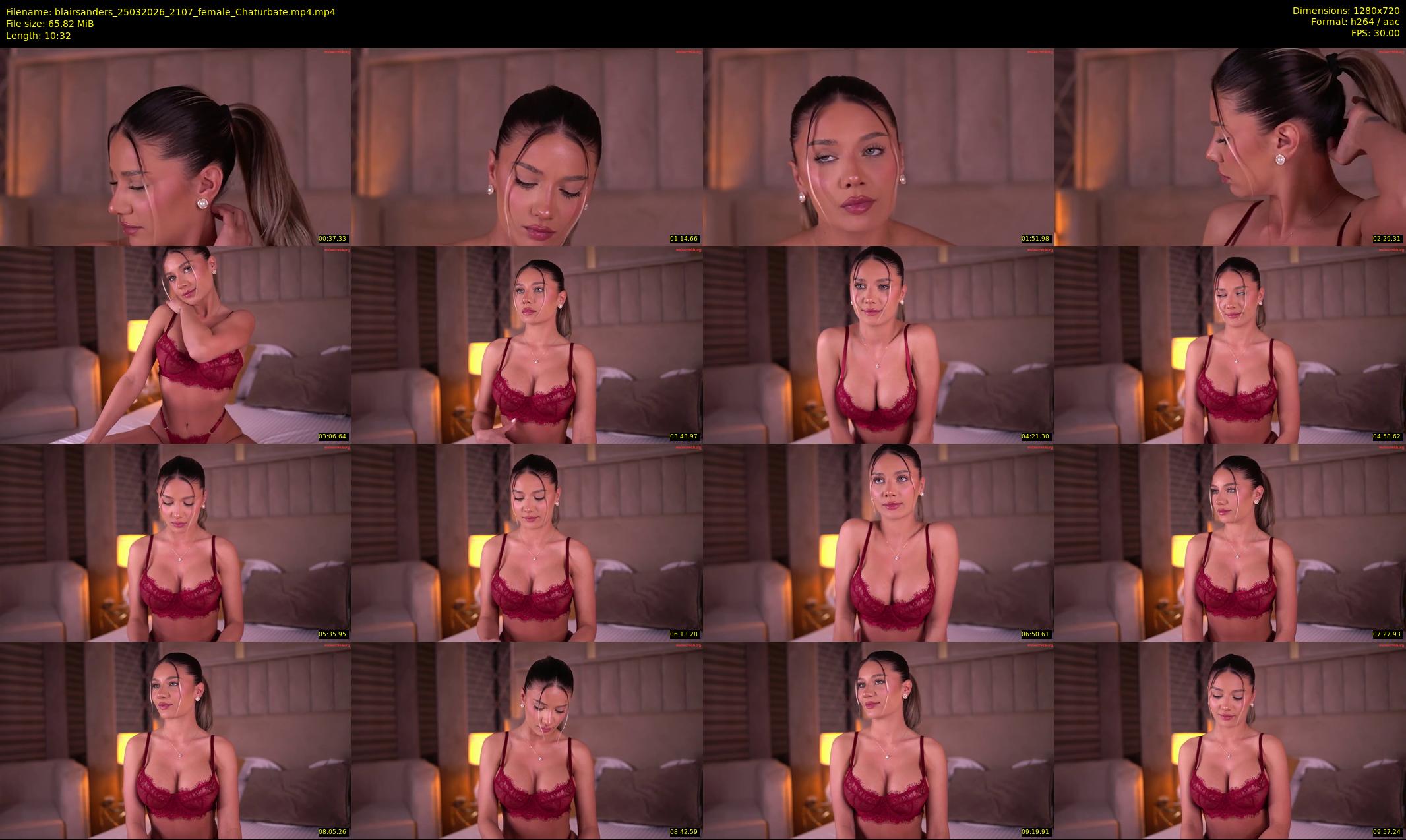 blairsanders — 11 minute Chaturbate female cam show recording, 720p, Mar 25, 2026