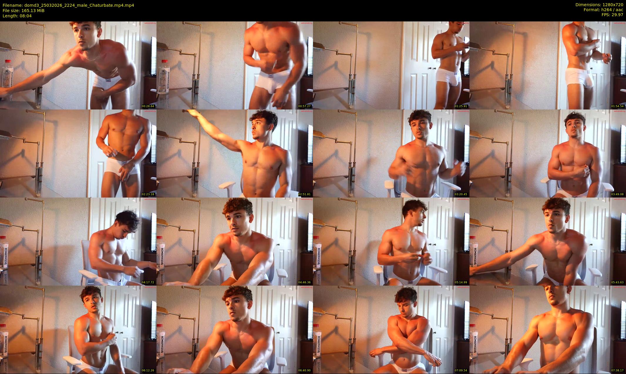domd3 — 9 minute Chaturbate male cam show recording, 720p, Mar 25, 2026