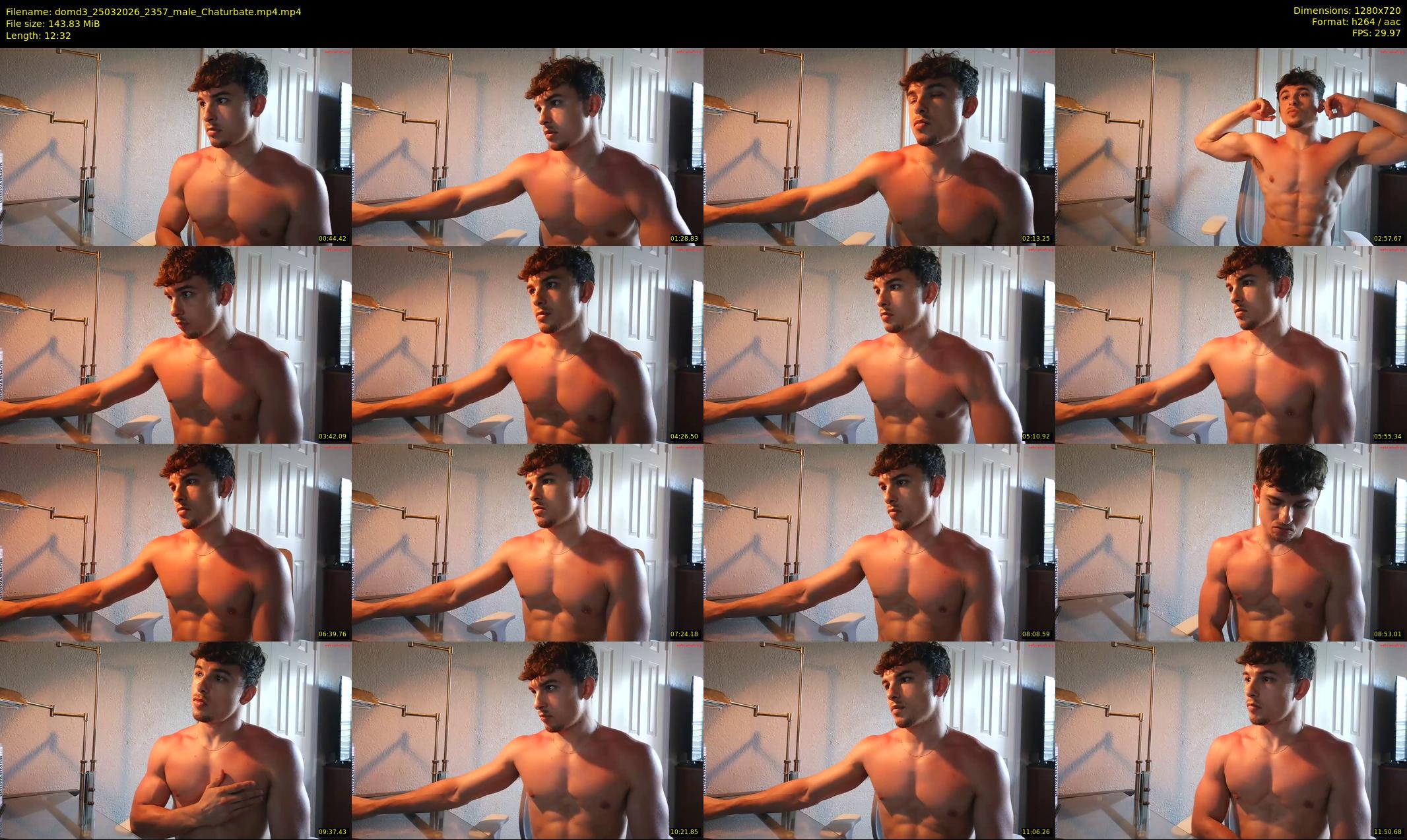 domd3 — 13 minute Chaturbate male cam show recording, 720p, Mar 25, 2026