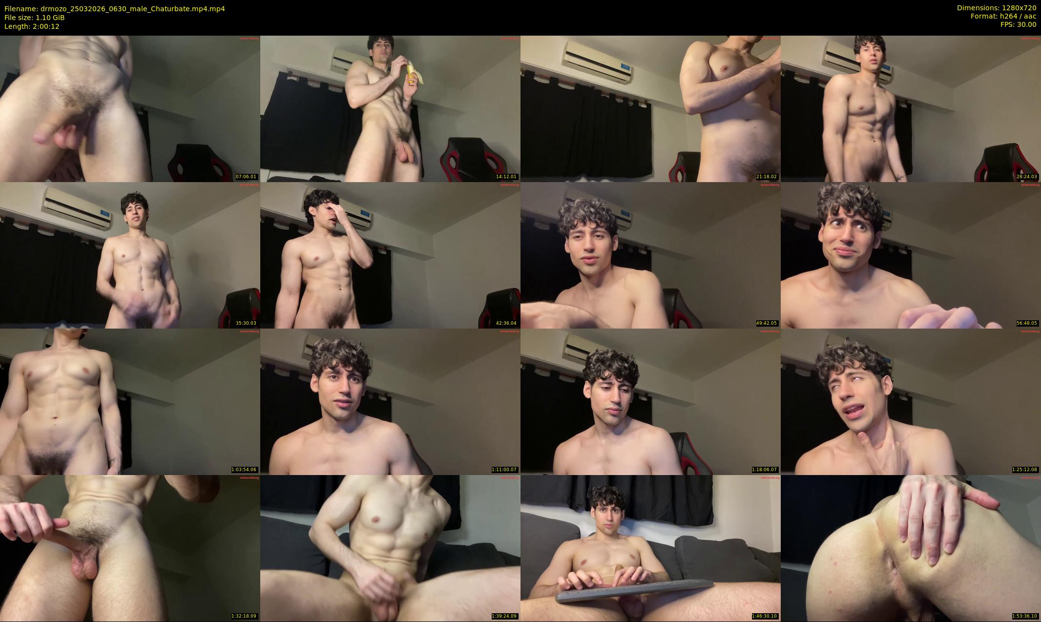 drmozo — 121 minute Chaturbate male cam show recording, 720p, Mar 25, 2026