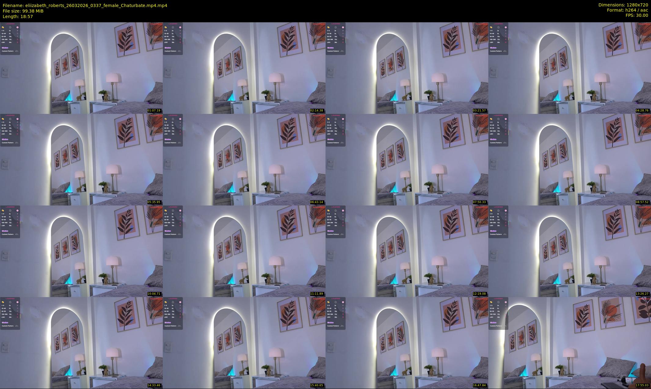 eliizabeth_roberts — 19 minute Chaturbate female cam show recording, 720p, Mar 26, 2026