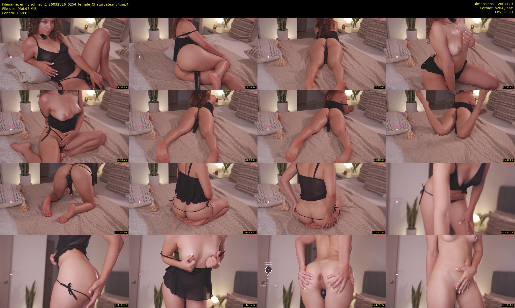 emily_johnson1 — 119 minute Chaturbate female cam show recording, 720p, Mar 26, 2026