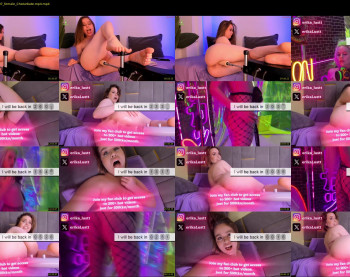 erikalustx — 44 minute Chaturbate female cam show recording, 720p, Mar 25, 2026
