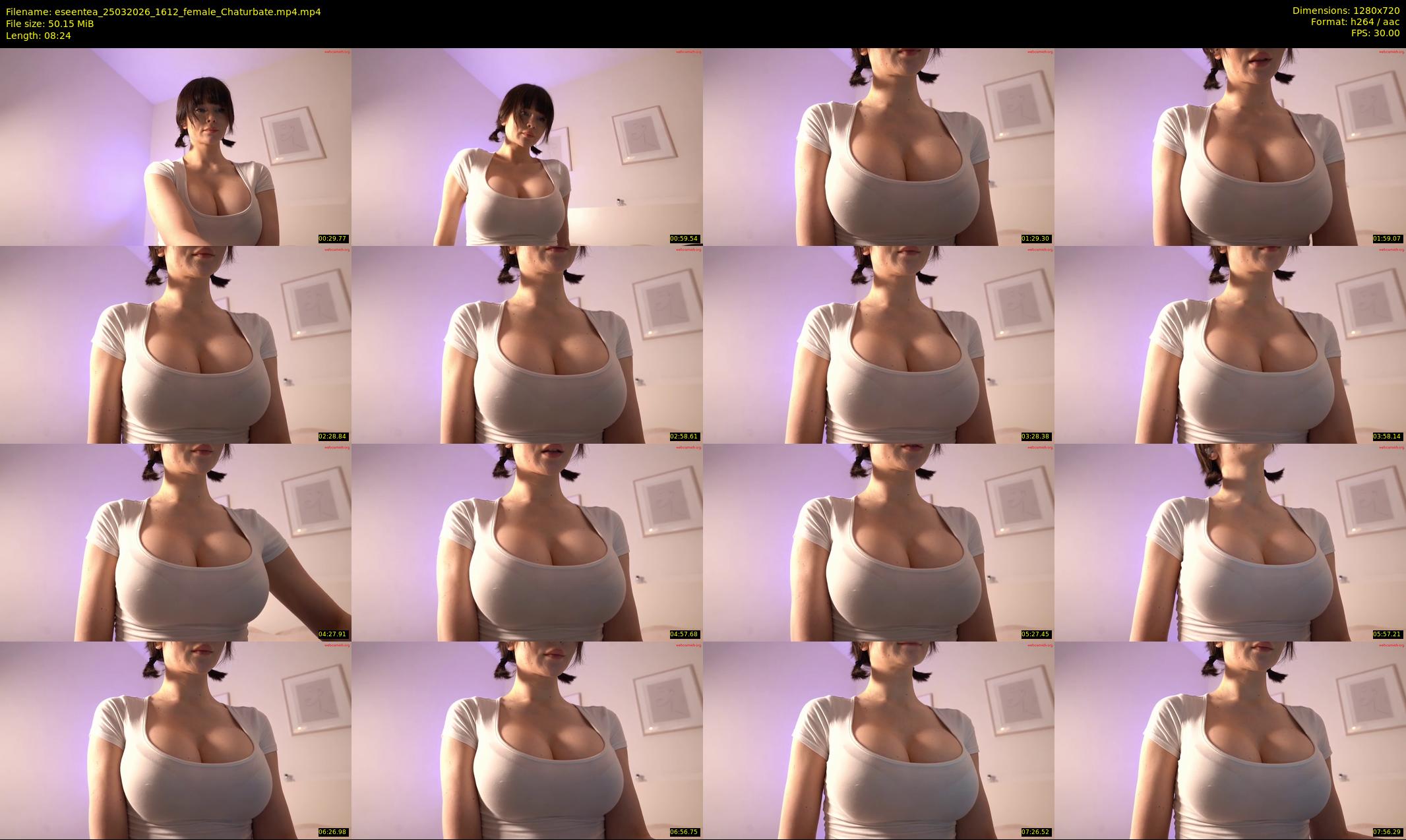 eseentea — 9 minute Chaturbate female cam show recording, 720p, Mar 25, 2026