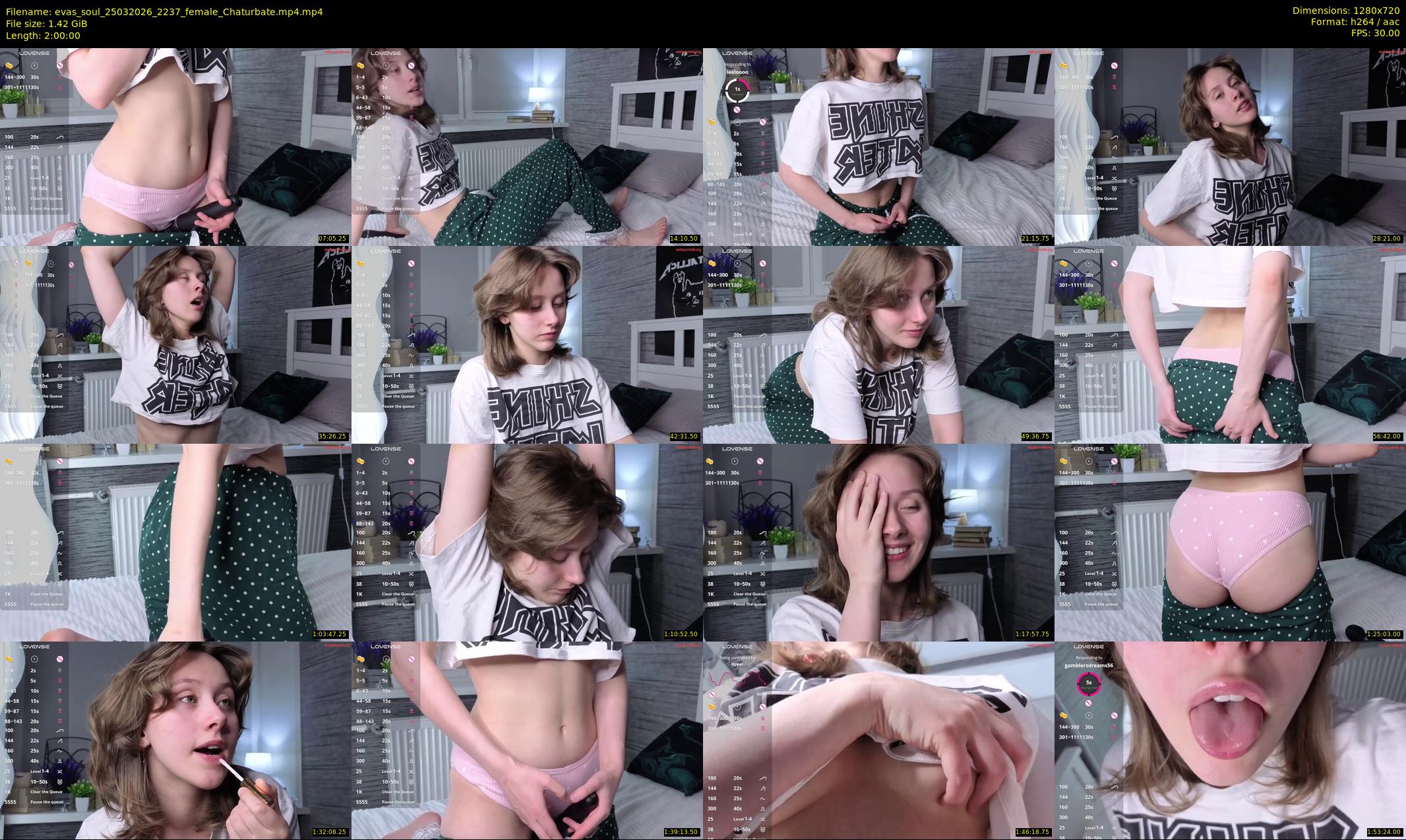 evas_soul — 120 minute Chaturbate female cam show recording, 720p, Mar 25, 2026