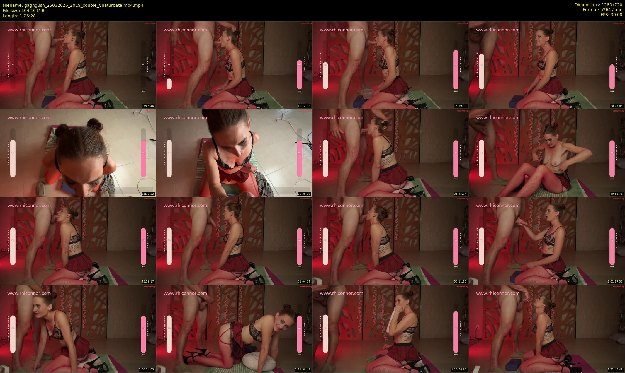 gagngush — 87 minute Chaturbate couple cam show recording, 720p, Mar 25, 2026