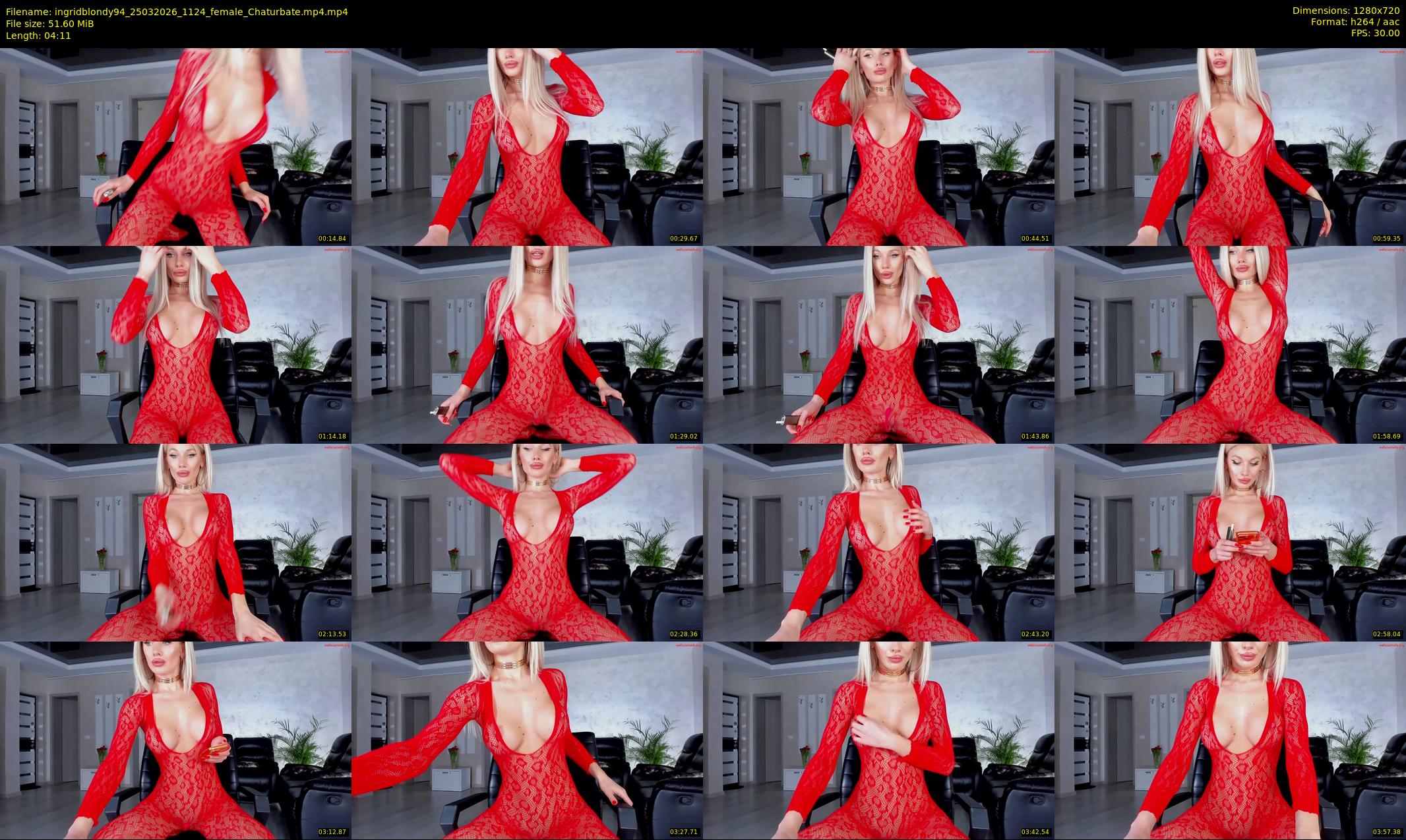 ingridblondy94 — 5 minute Chaturbate female cam show recording, 720p, Mar 25, 2026