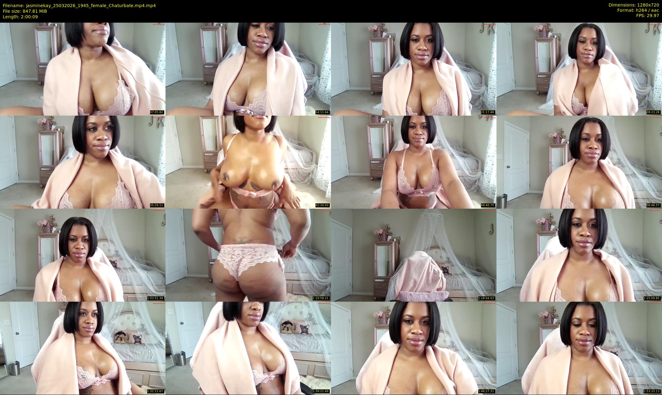 jasminekay — 121 minute Chaturbate female cam show recording, 720p, Mar 25, 2026