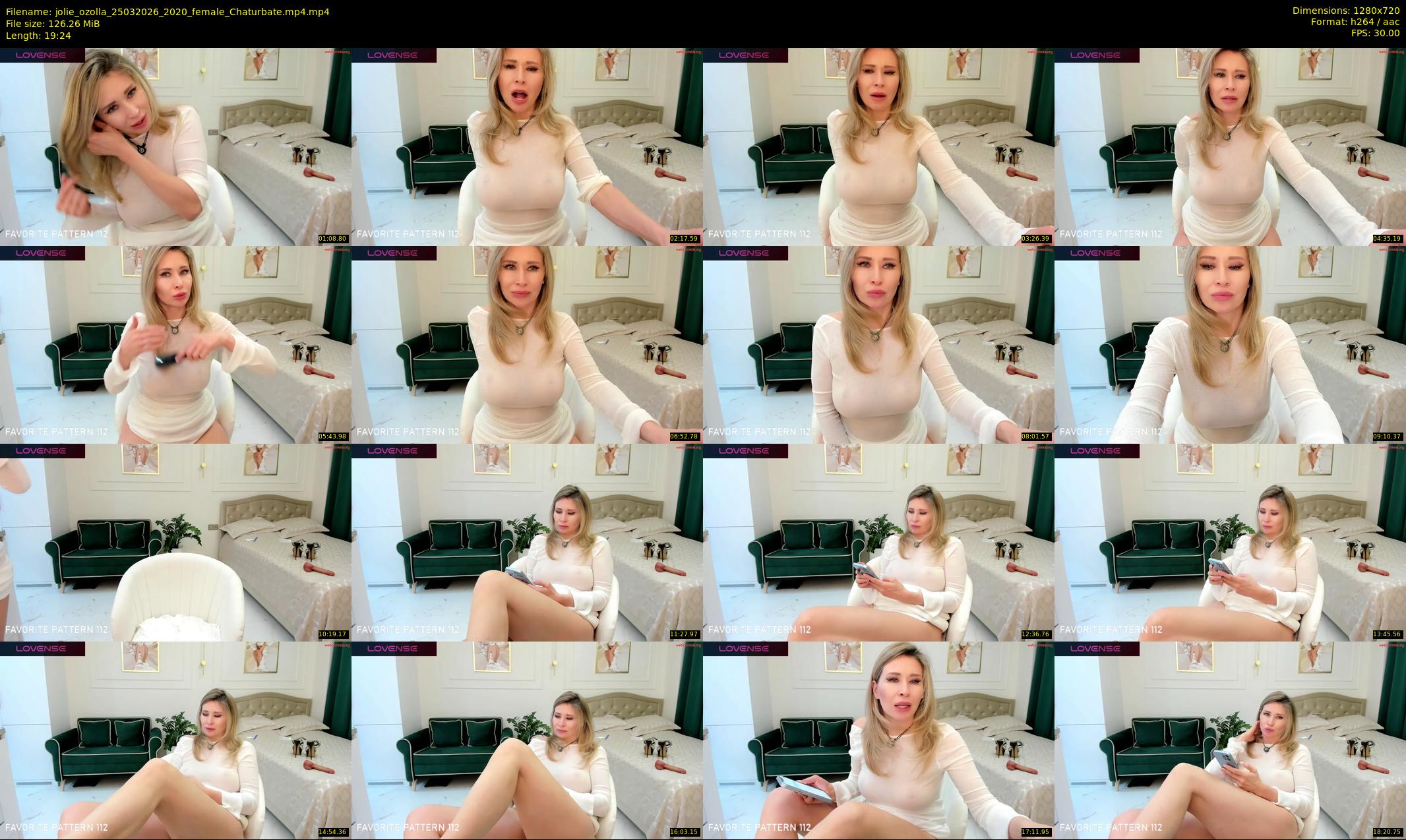 jolie_ozolla — 20 minute Chaturbate female cam show recording, 720p, Mar 25, 2026