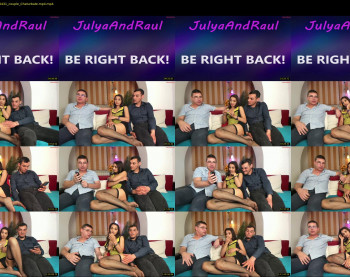 julyaandraul — 81 minute Chaturbate couple cam show recording, 720p, Mar 26, 2026