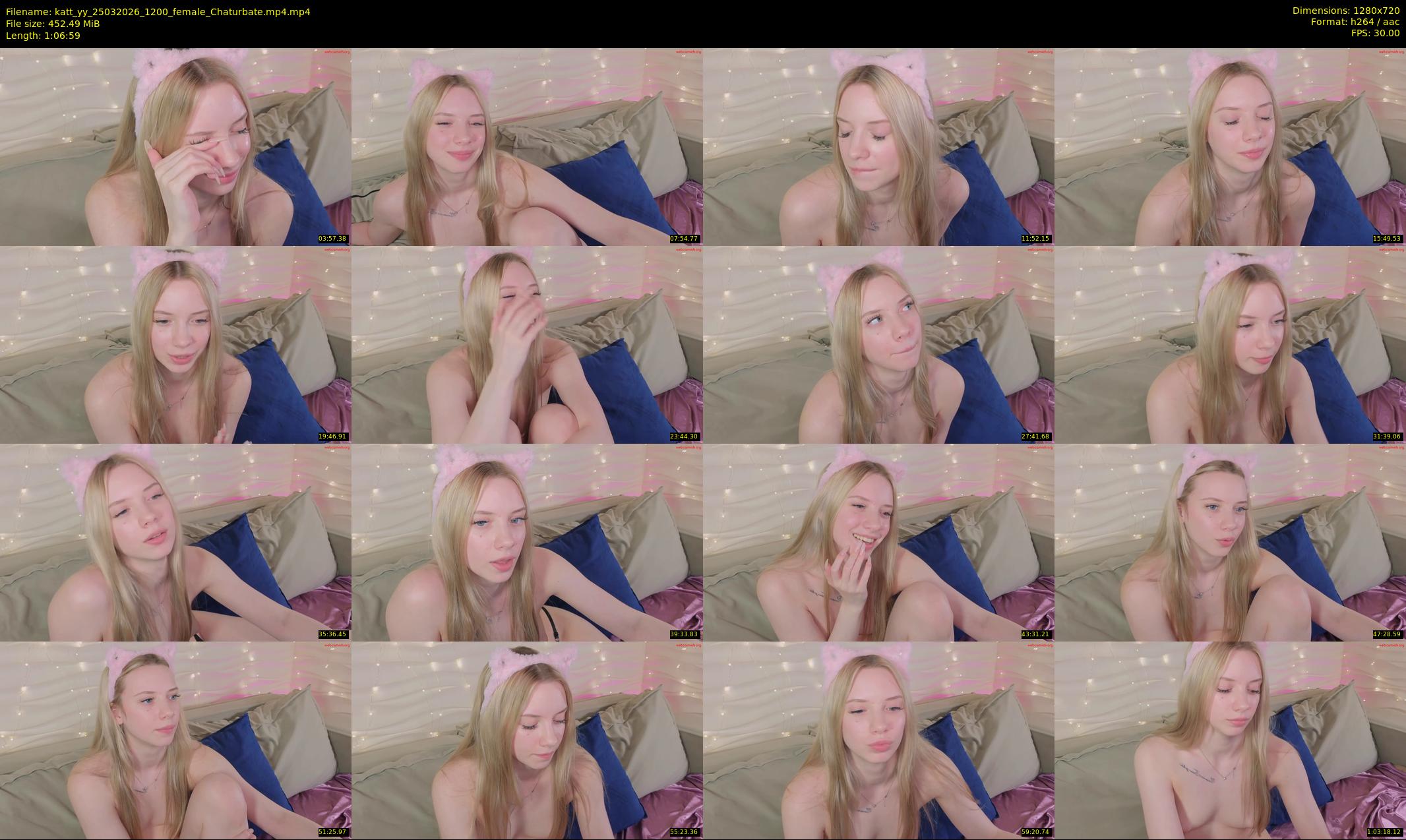 katt_yy — 67 minute Chaturbate female cam show recording, 720p, Mar 25, 2026