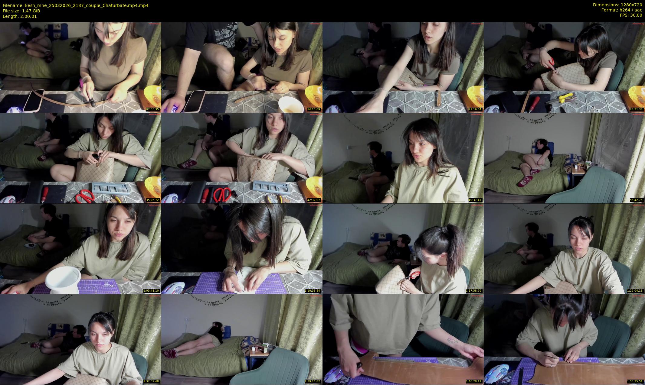 kesh_mne — 121 minute Chaturbate female cam show recording, 720p, Mar 25, 2026
