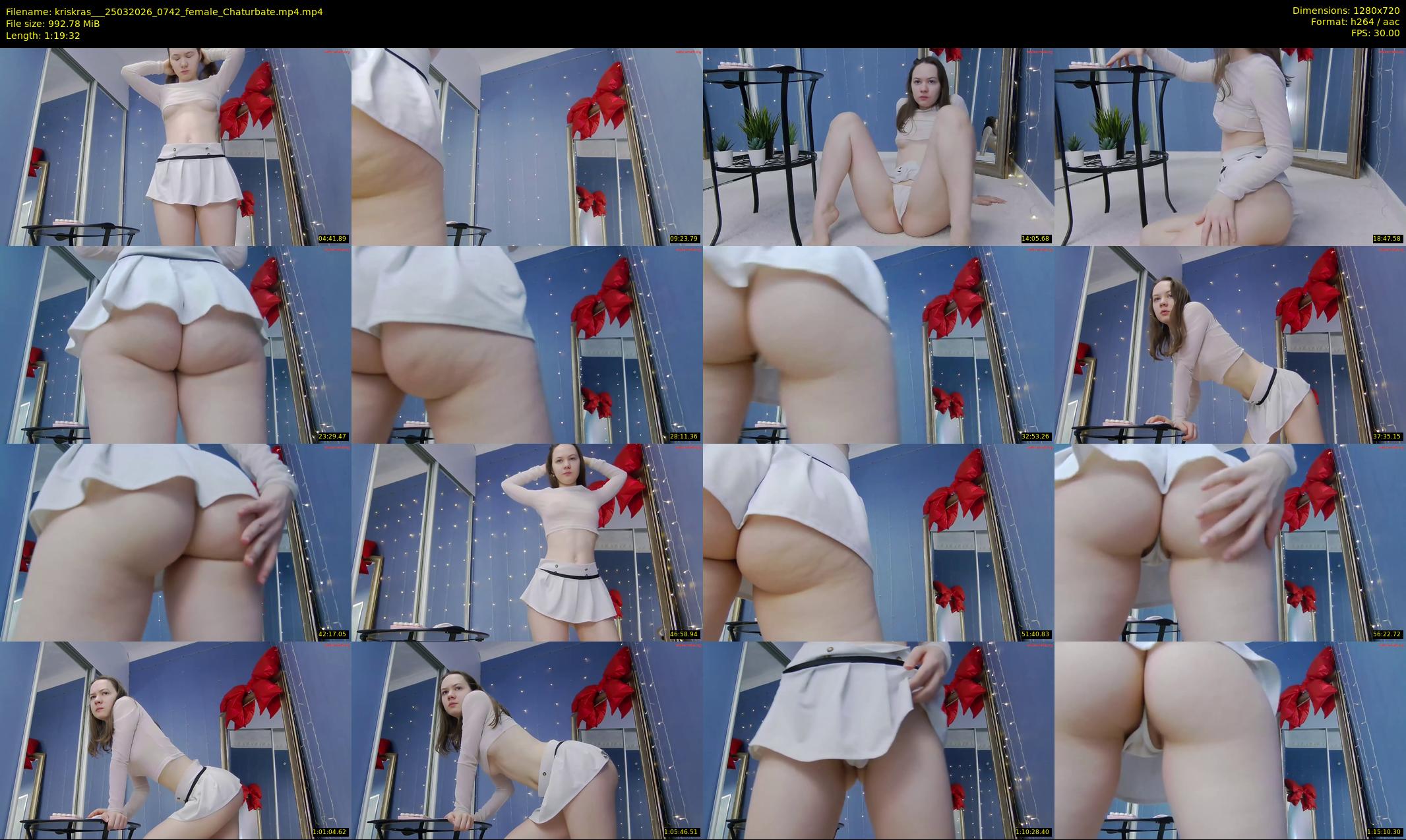 kriskras__ — 80 minute Chaturbate female cam show recording, 720p, Mar 25, 2026