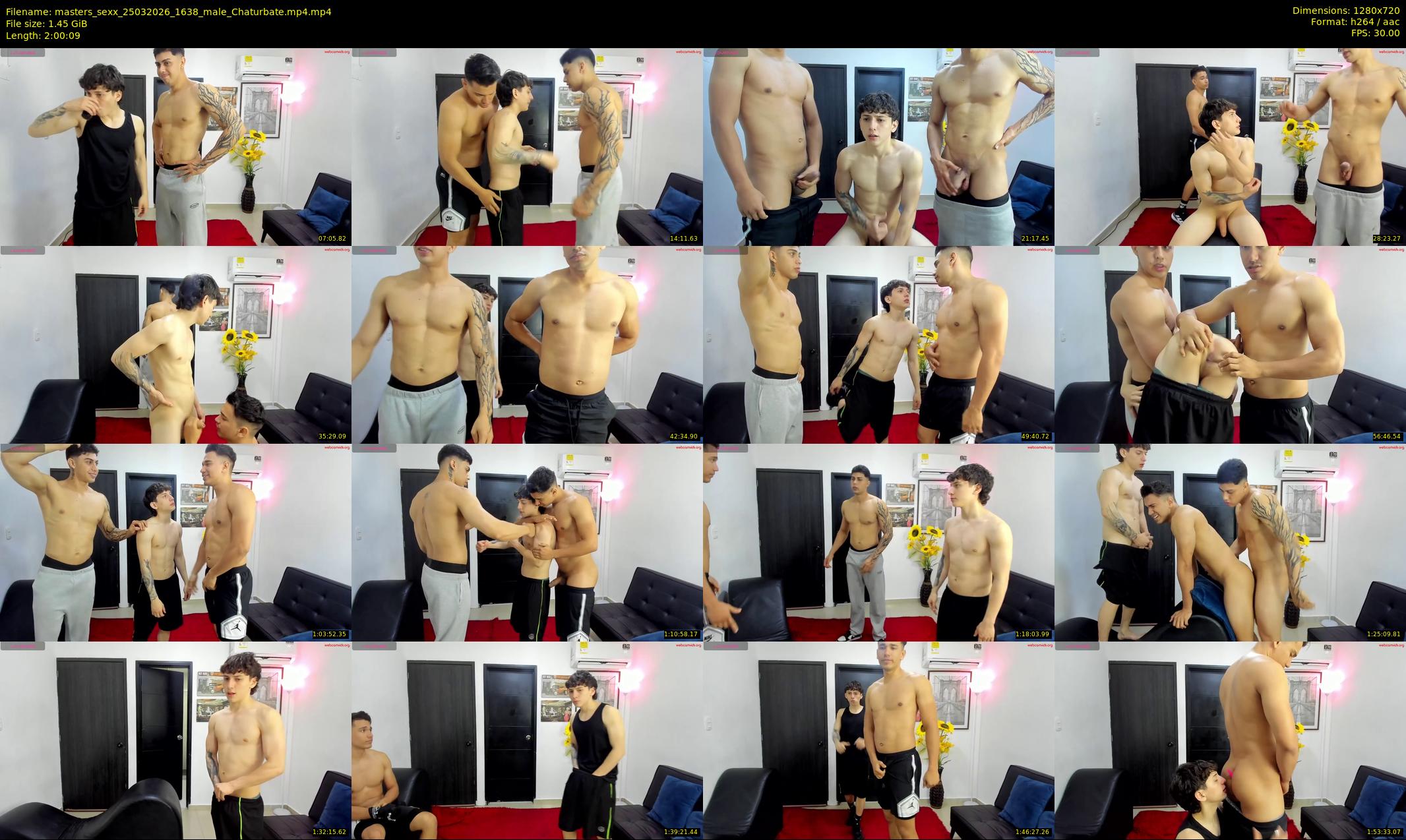 masters_sexx — 121 minute Chaturbate male cam show recording, 720p, Mar 25, 2026