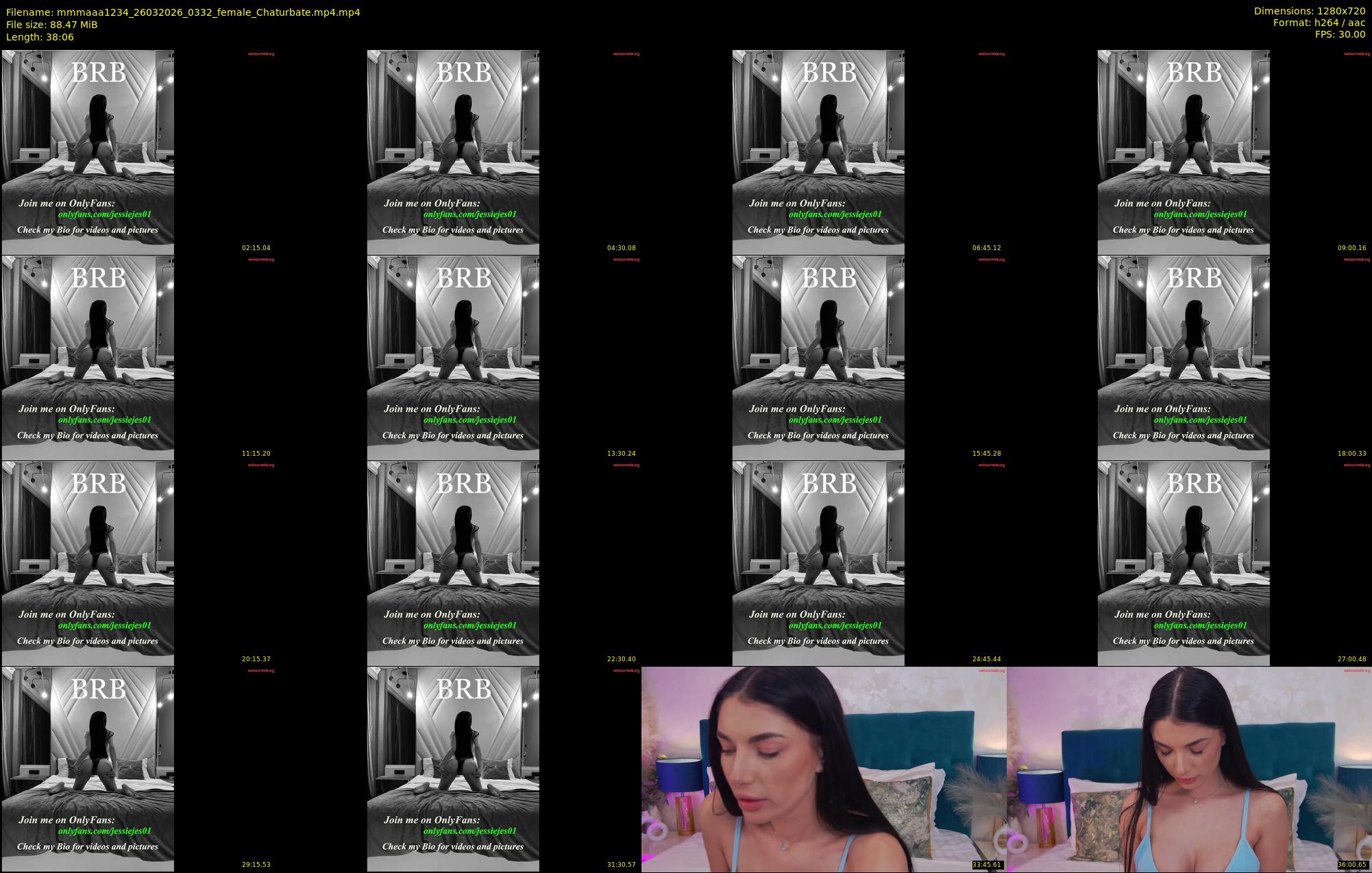 mmmaaa1234 — 39 minute Chaturbate female cam show recording, 720p, Mar 26, 2026