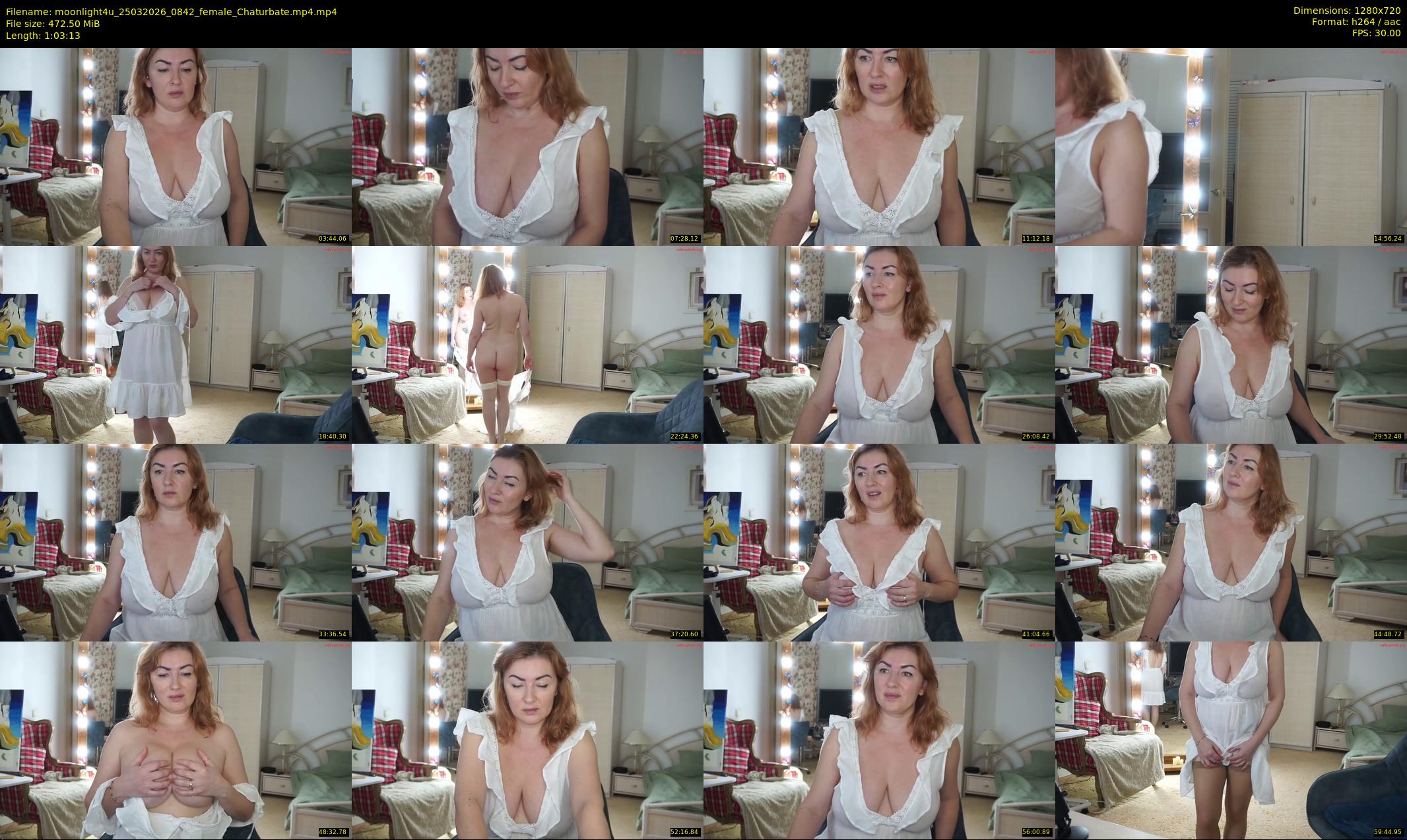 moonlight4u — 64 minute Chaturbate female cam show recording, 720p, Mar 25, 2026