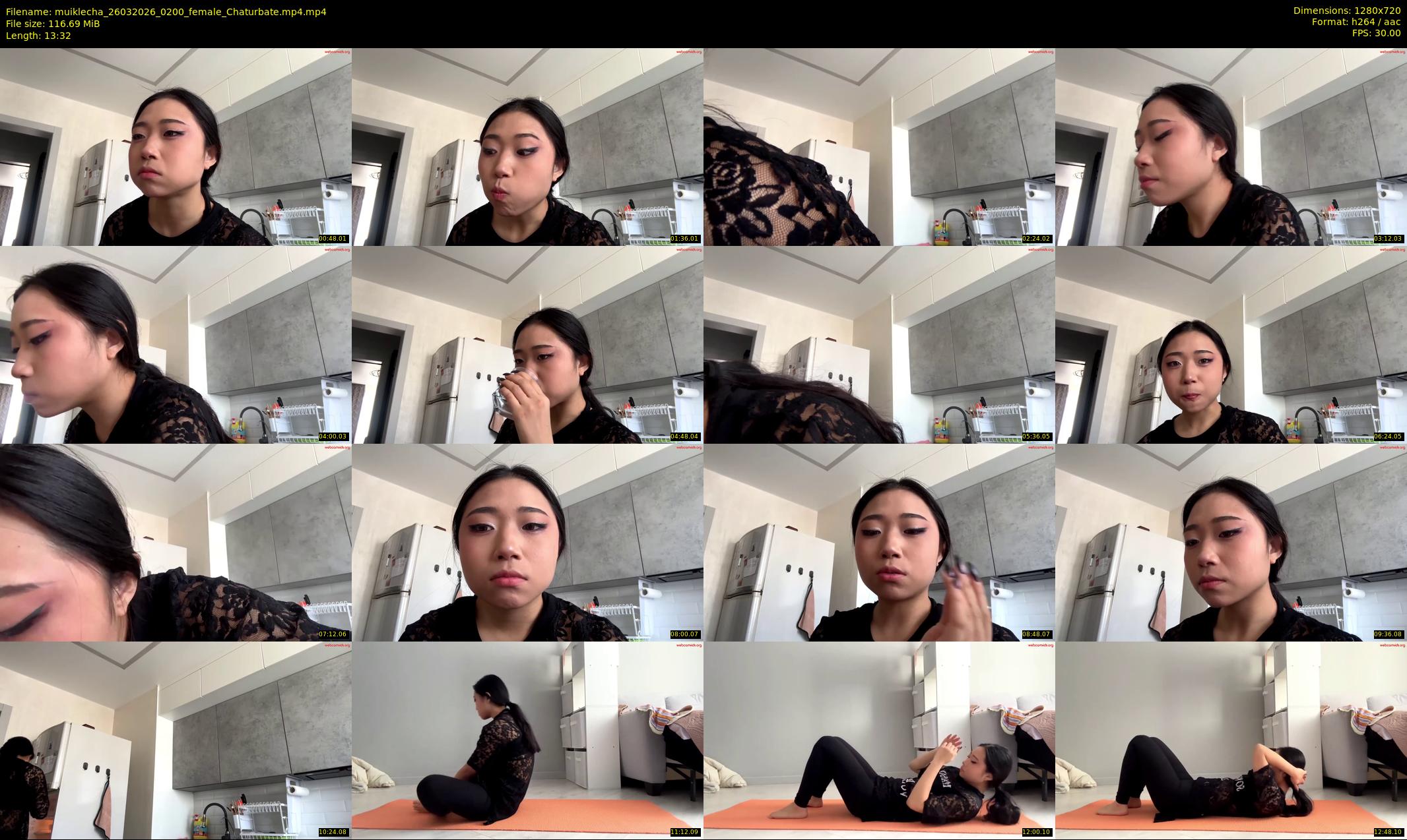 muiklecha — 14 minute Chaturbate female cam show recording, 720p, Mar 26, 2026