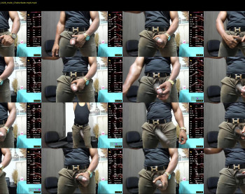 roccoblack02 — 15 minute Chaturbate male cam show recording, 720p, Mar 25, 2026