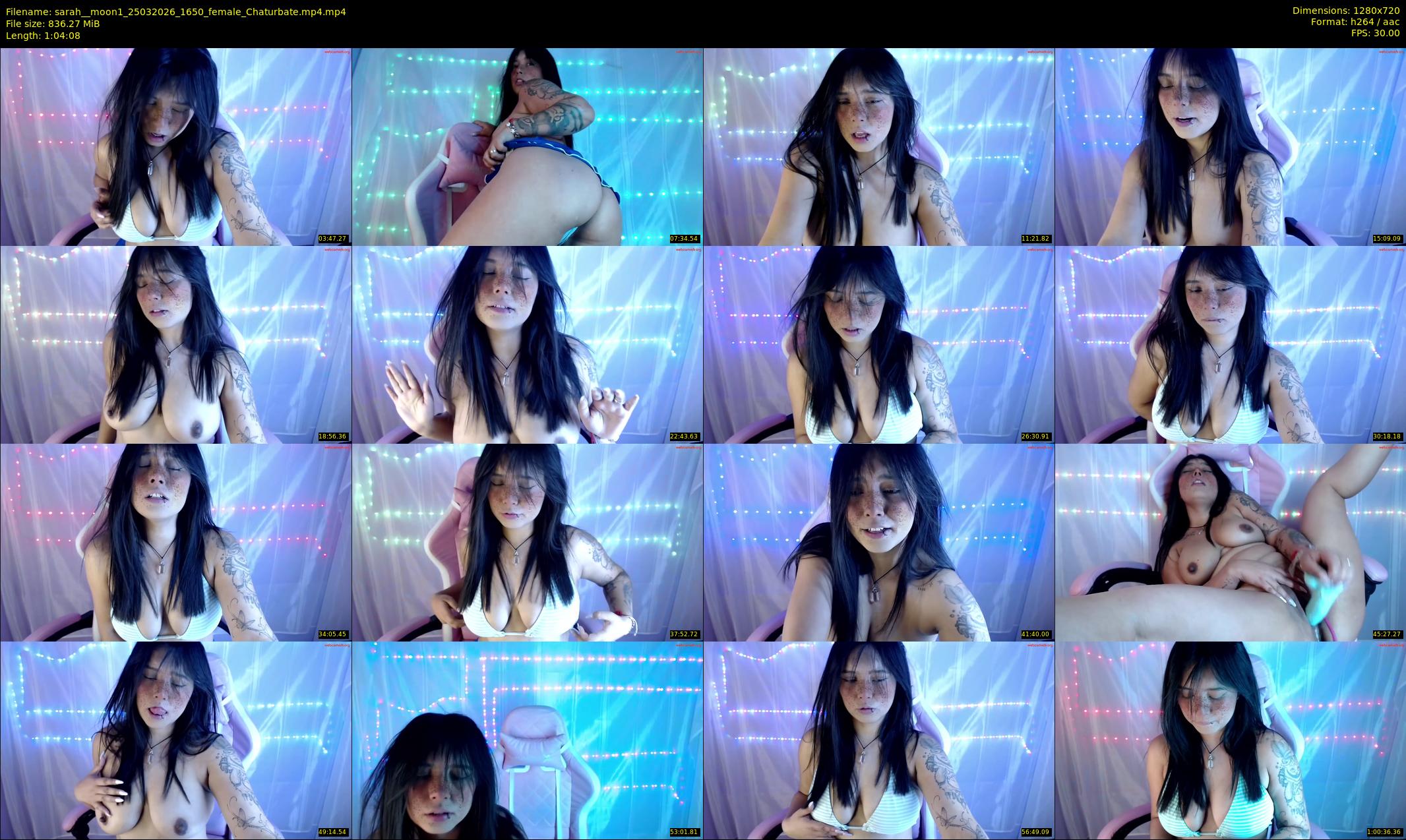 sarah__moon1 — 65 minute Chaturbate female cam show recording, 720p, Mar 25, 2026