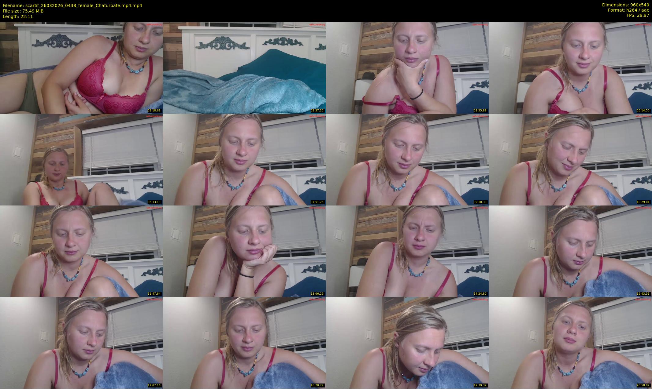 scartit — 23 minute Chaturbate female cam show recording, 480p, Mar 26, 2026