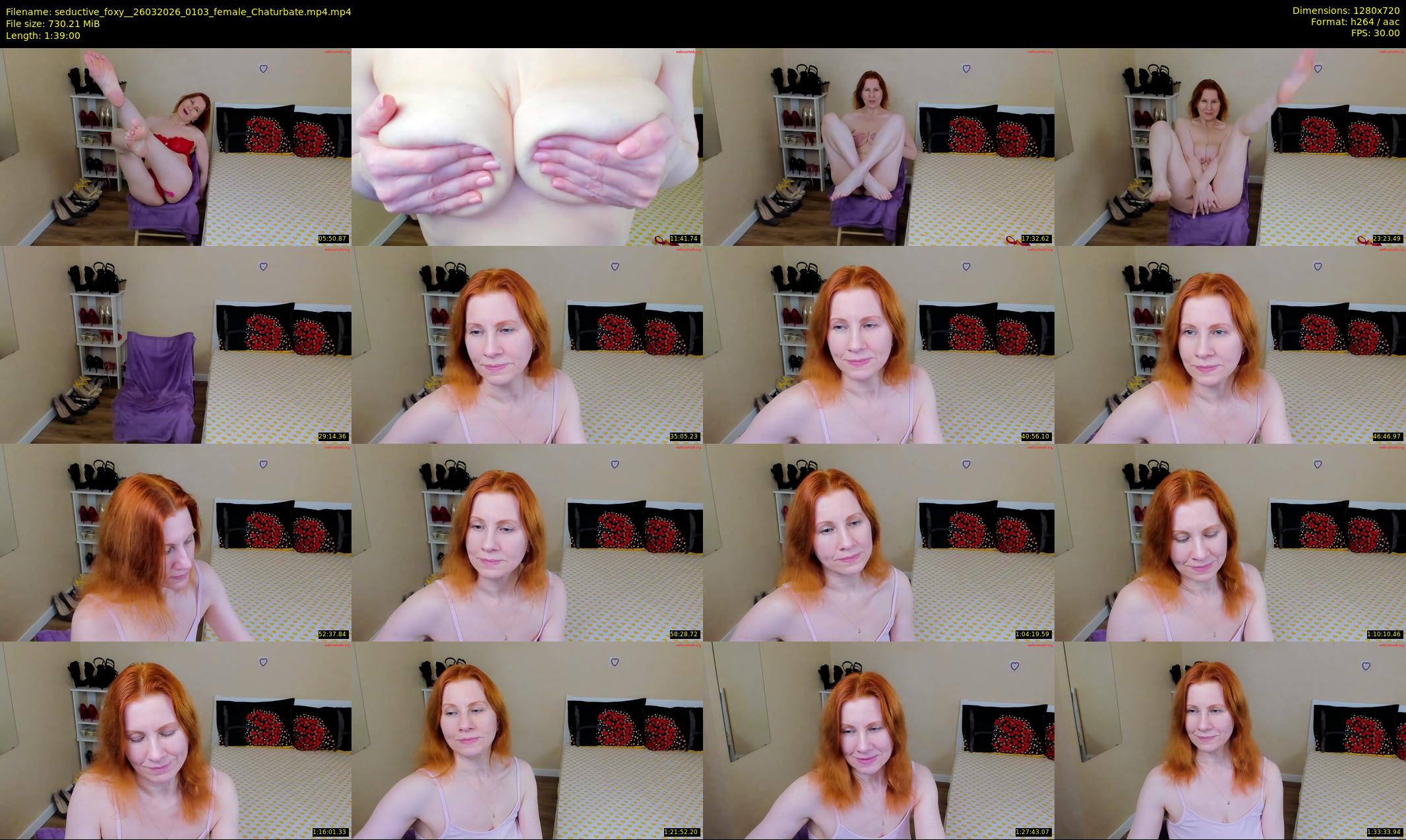 seductive_foxy_ — 99 minute Chaturbate female cam show recording, 720p, Mar 26, 2026