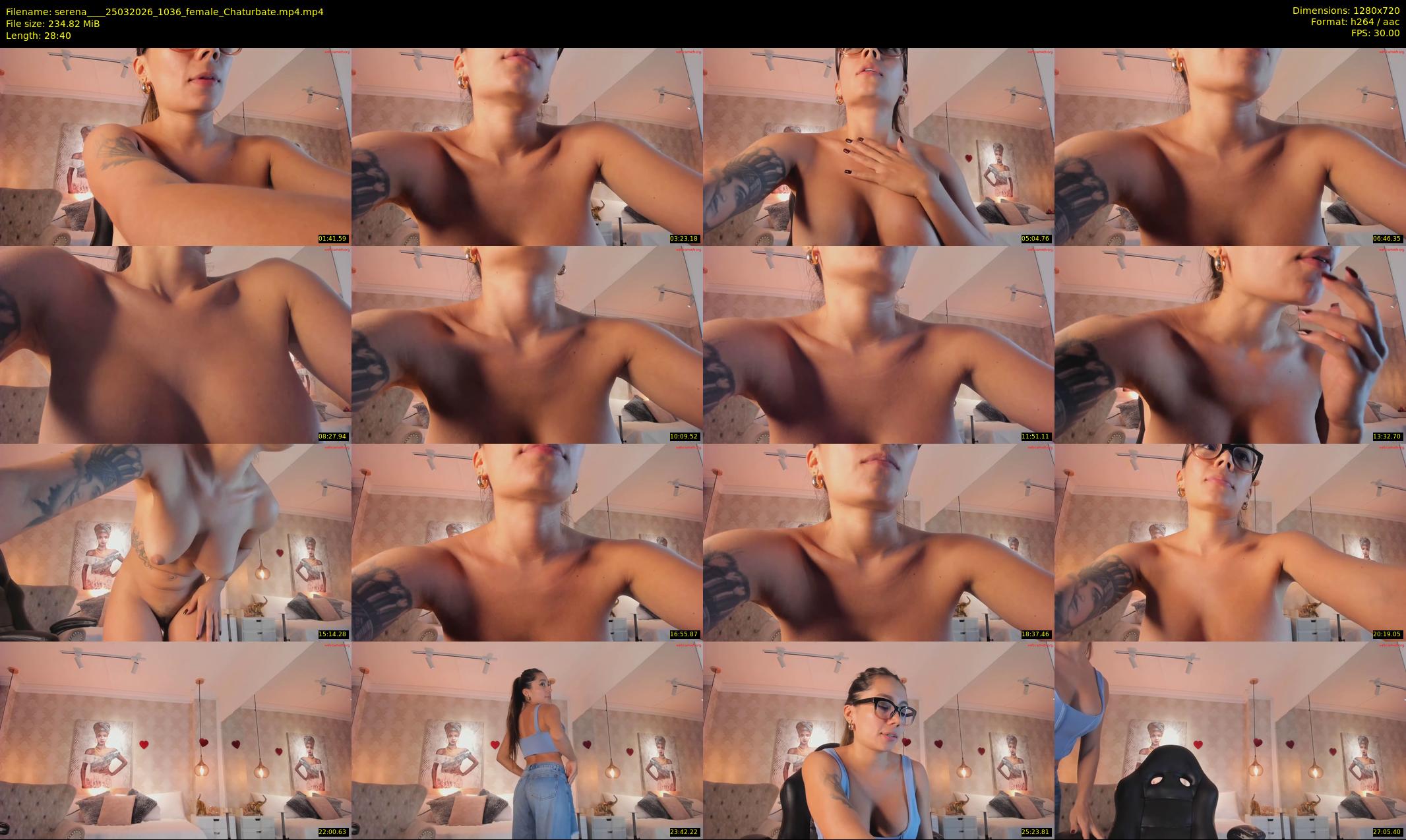serena___ — 29 minute Chaturbate female cam show recording, 720p, Mar 25, 2026