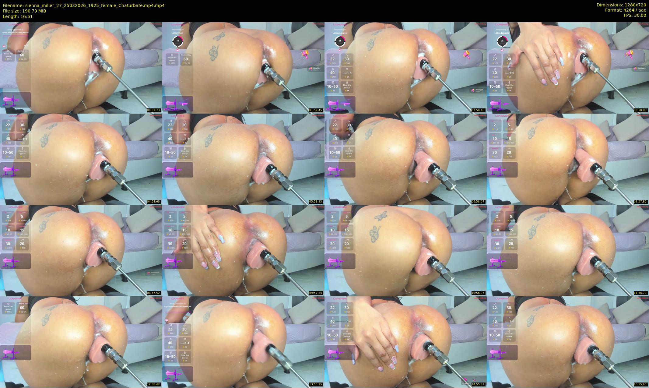 sienna_miller_27 — 17 minute Chaturbate female cam show recording, 720p, Mar 25, 2026