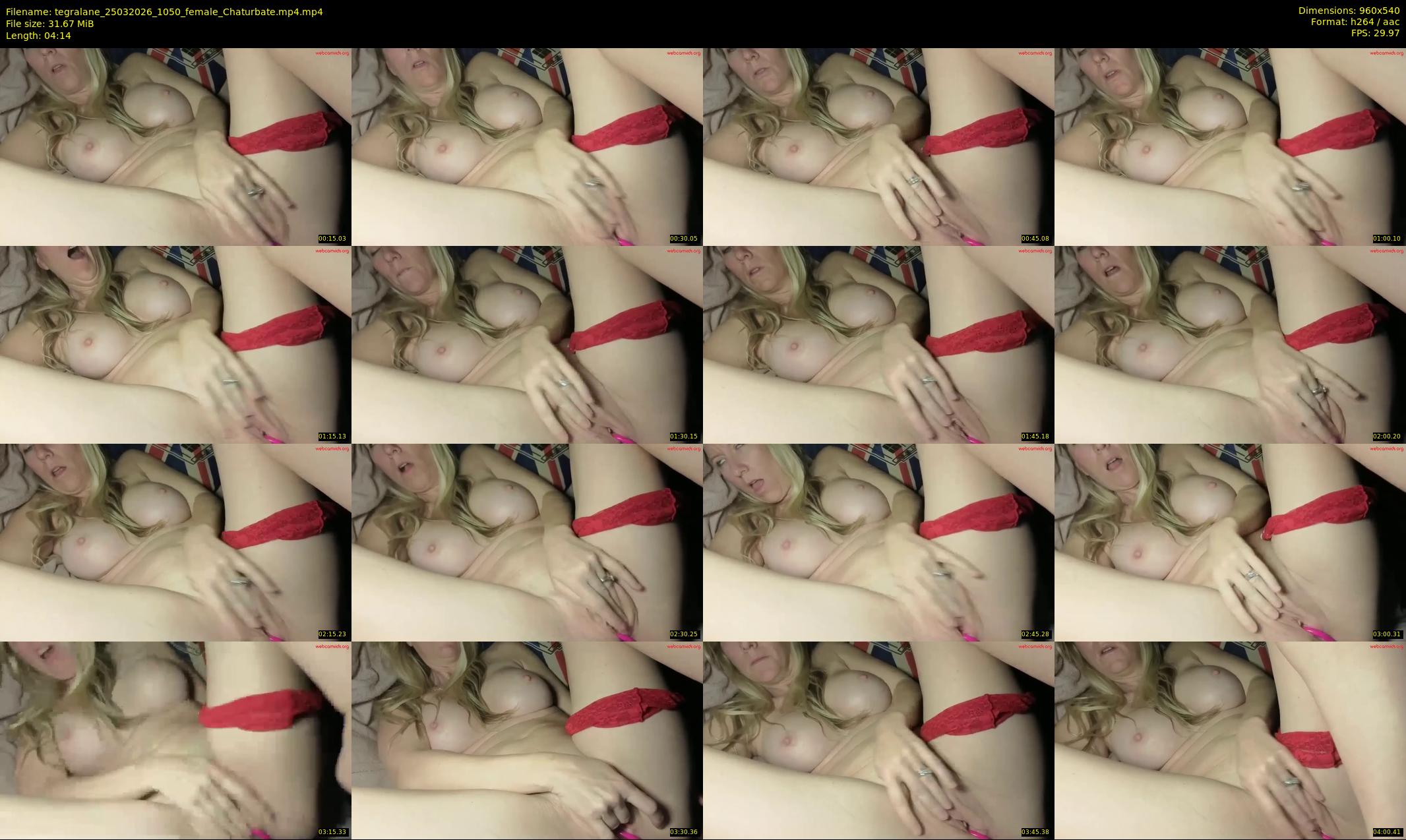 tegralane — 5 minute Chaturbate female cam show recording, 480p, Mar 25, 2026