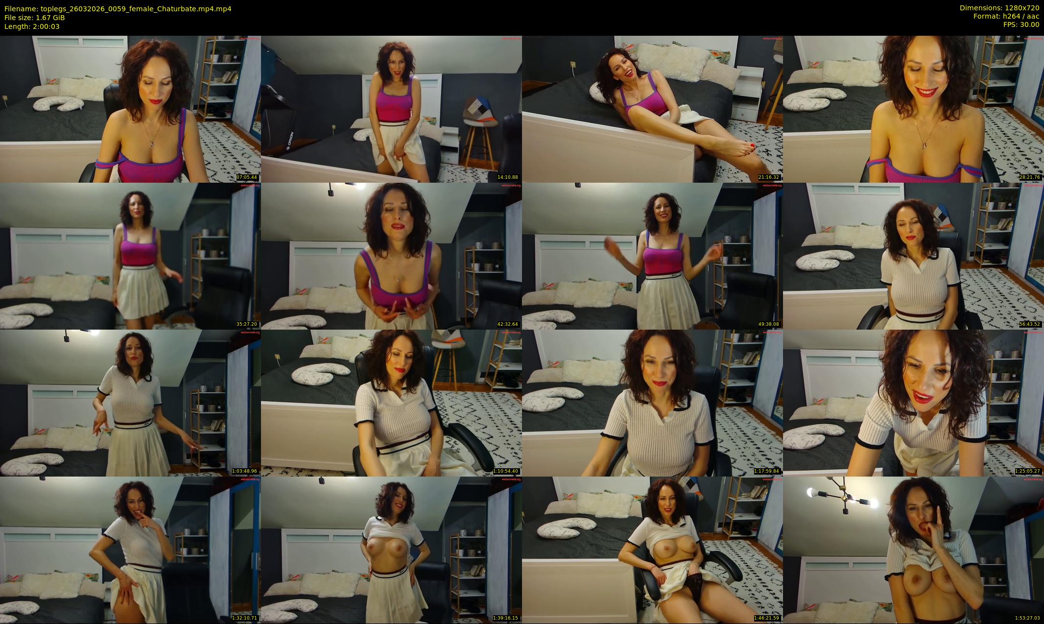 toplegs — 121 minute Chaturbate female cam show recording, 720p, Mar 26, 2026