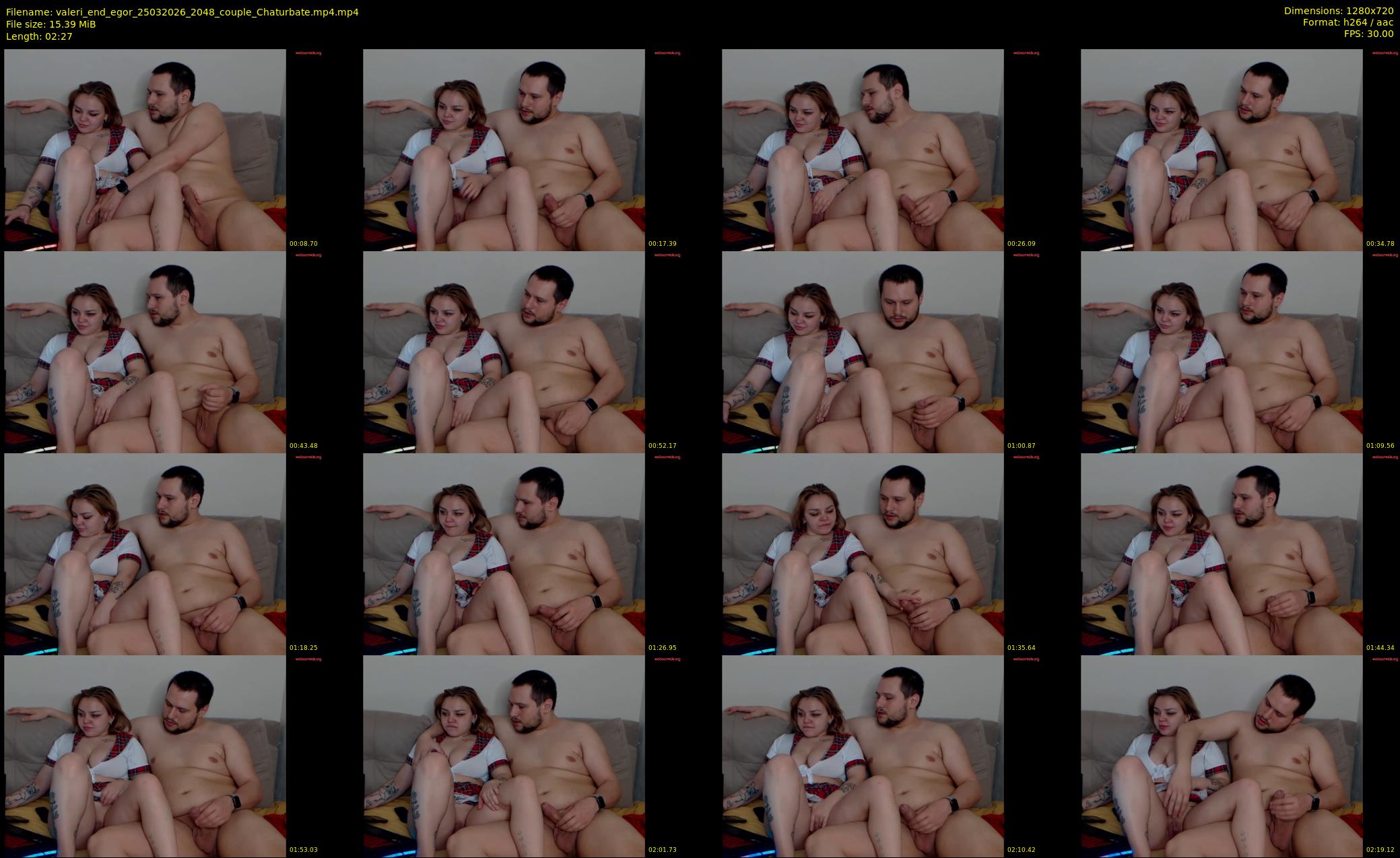 valeri_end_egor — 3 minute Chaturbate couple cam show recording, 720p, Mar 25, 2026