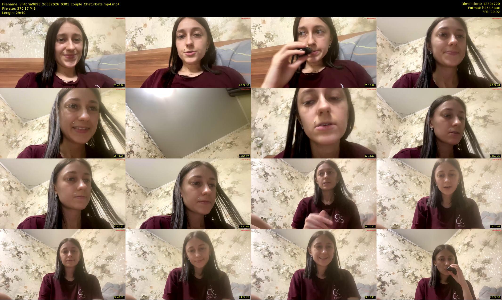 viktoria9898 — 30 minute Chaturbate couple cam show recording, 720p, Mar 26, 2026