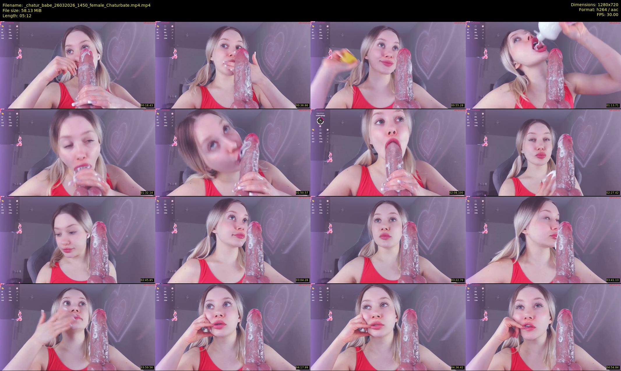 _chatur_babe — 6 minute Chaturbate female cam show recording, 720p, Mar 26, 2026