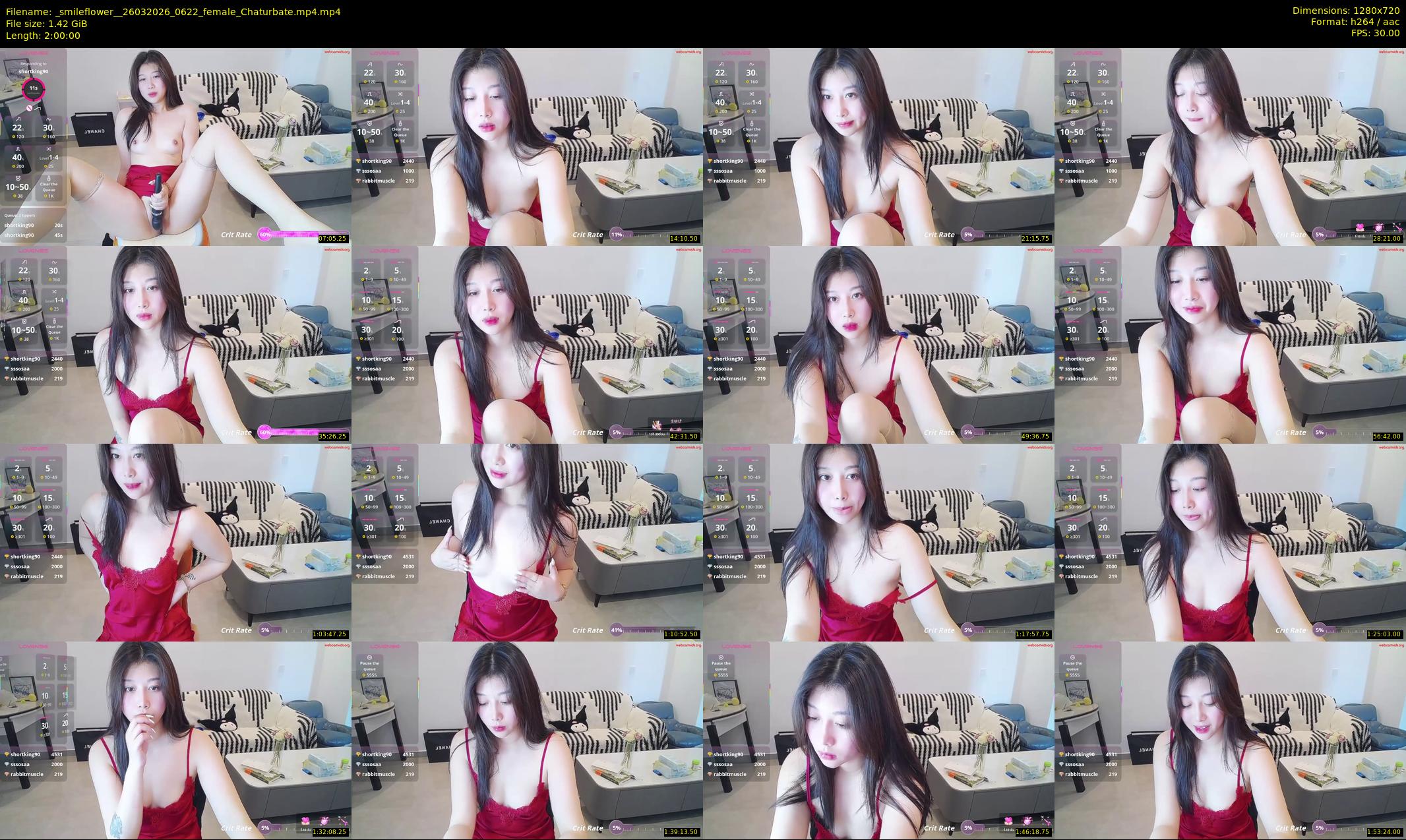 _smileflower_ — 120 minute Chaturbate female cam show recording, 720p, Mar 26, 2026