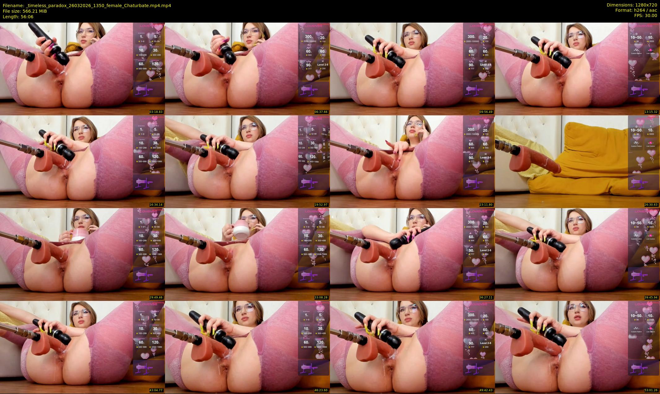 _timeless_paradox — 57 minute Chaturbate female cam show recording, 720p, Mar 26, 2026