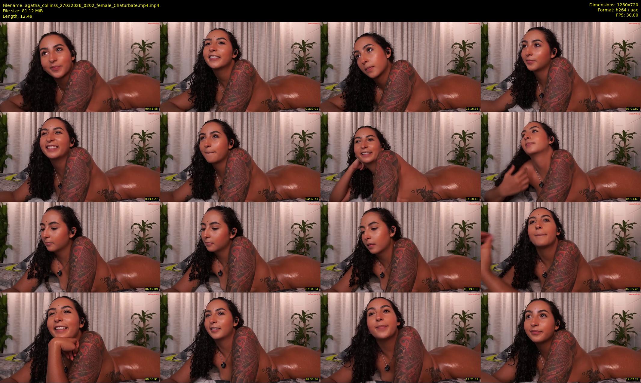 agatha_collinss — 13 minute Chaturbate couple cam show recording, 720p, Mar 27, 2026
