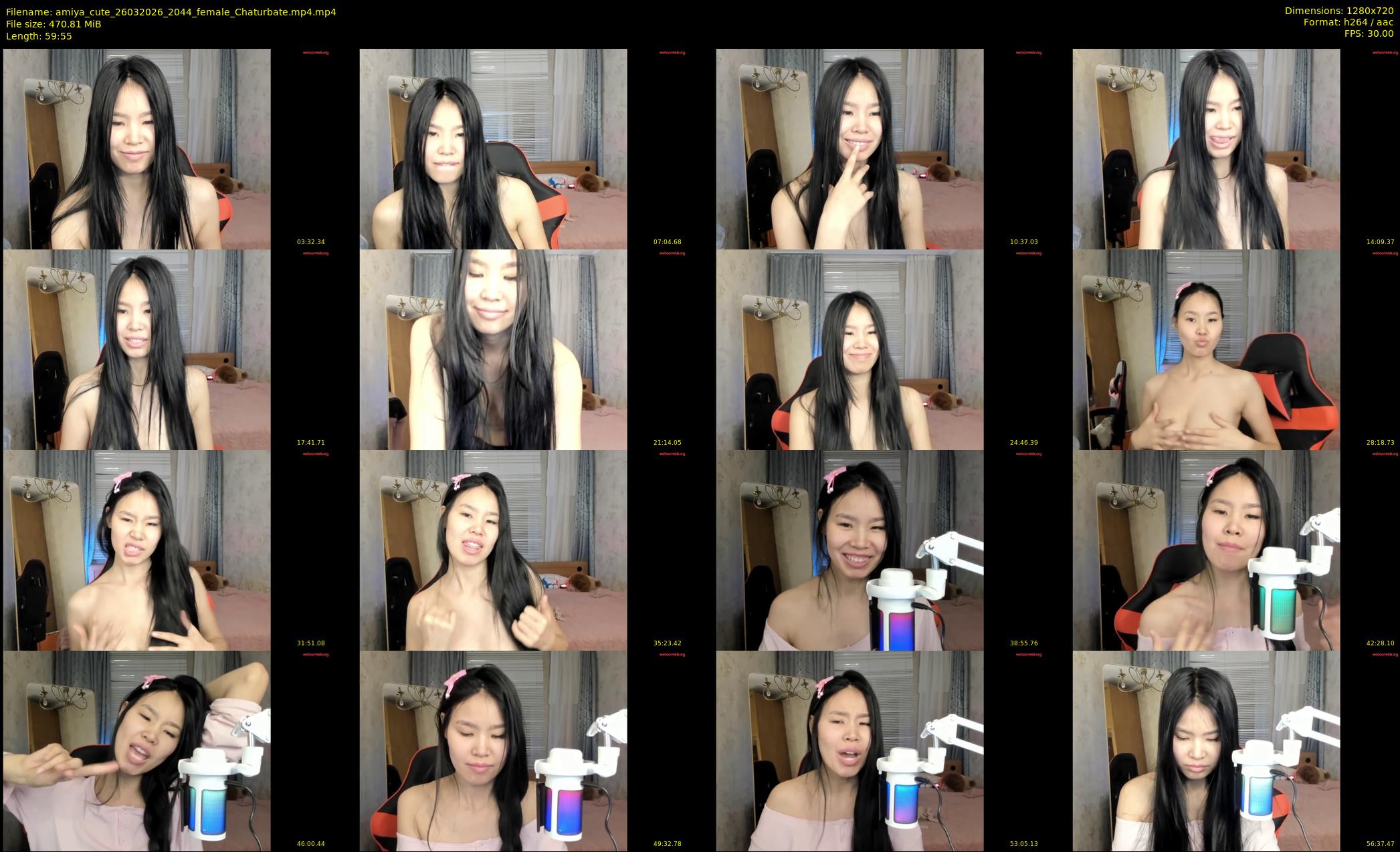 amiya_cute — 60 minute Chaturbate female cam show recording, 720p, Mar 26, 2026