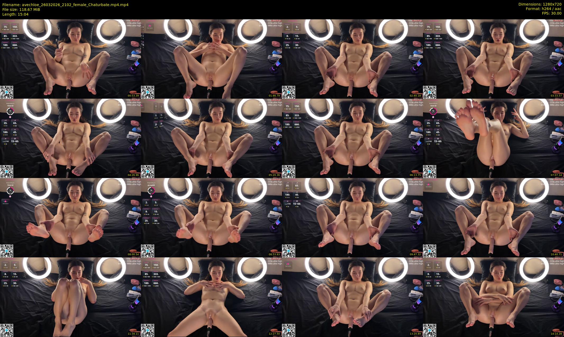 avechloe — 16 minute Chaturbate female cam show recording, 720p, Mar 26, 2026