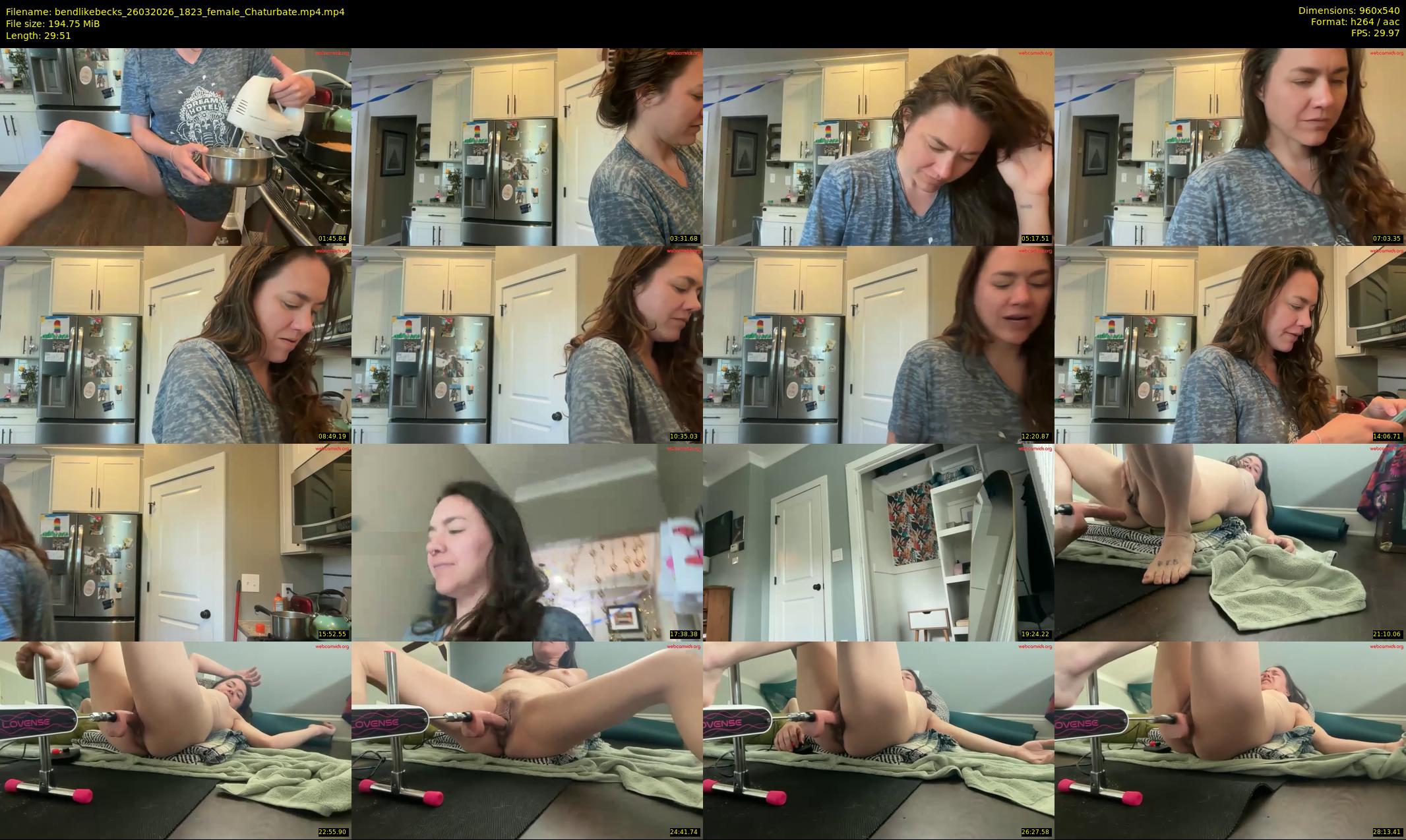 bendlikebecks — 30 minute Chaturbate female cam show recording, 480p, Mar 26, 2026