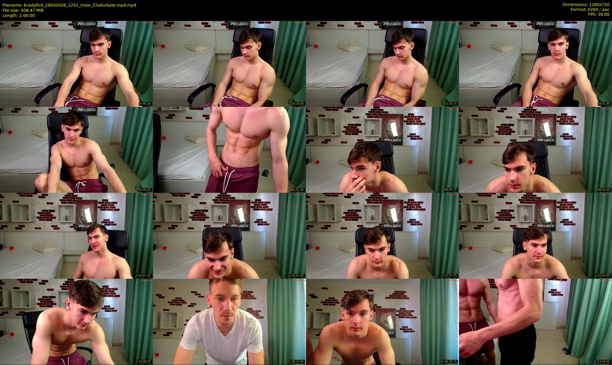 bradyflint — 120 minute Chaturbate male cam show recording, 720p, Mar 26, 2026