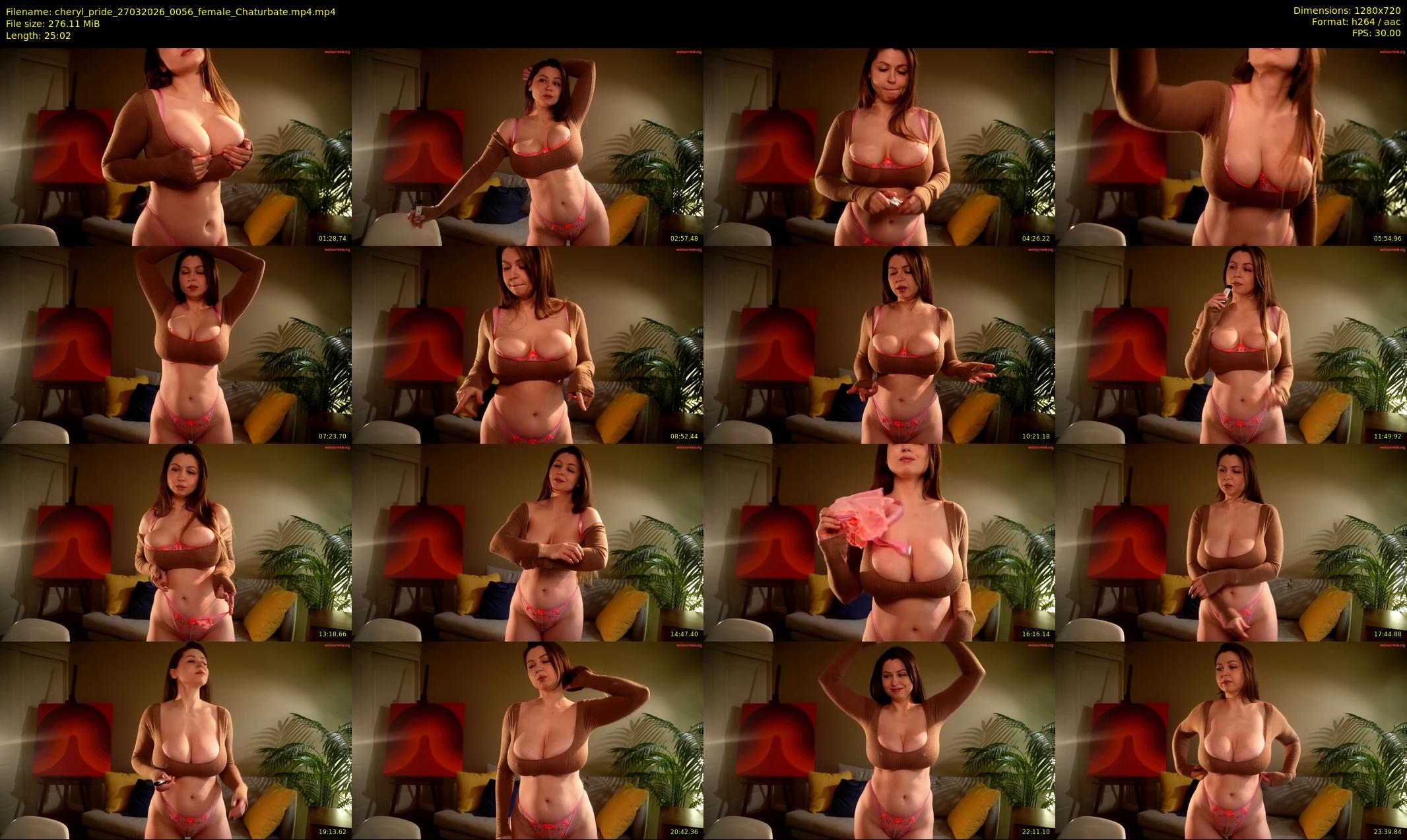 cheryl_pride — 26 minute Chaturbate female cam show recording, 720p, Mar 27, 2026