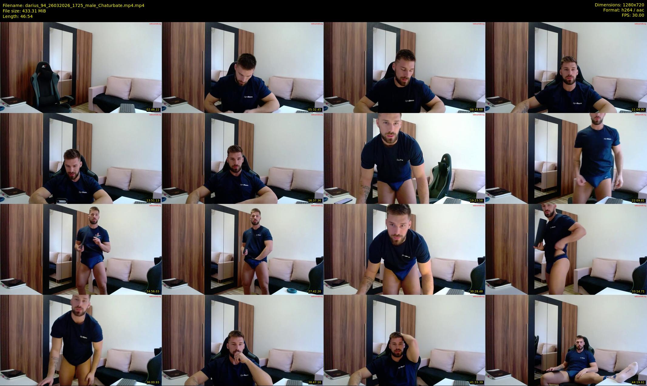 darius_94 — 47 minute Chaturbate male cam show recording, 720p, Mar 26, 2026