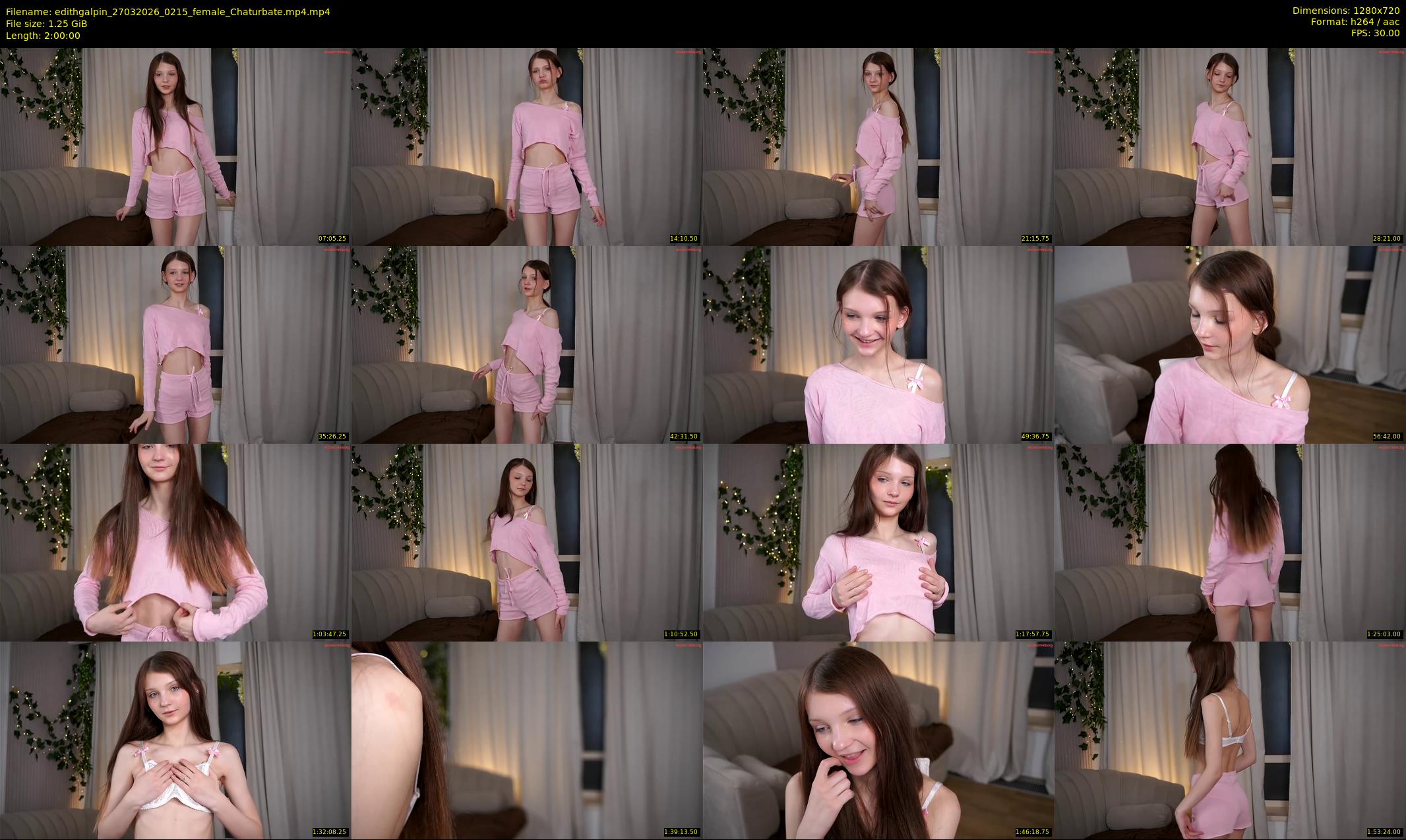 edithgalpin — 120 minute Chaturbate female cam show recording, 720p, Mar 27, 2026