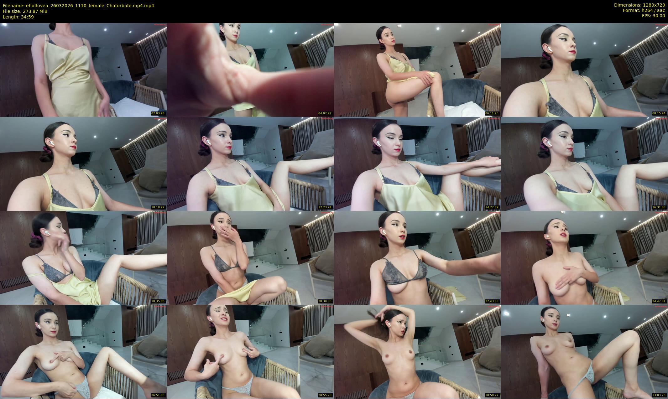 ehotlovea — 35 minute Chaturbate female cam show recording, 720p, Mar 26, 2026