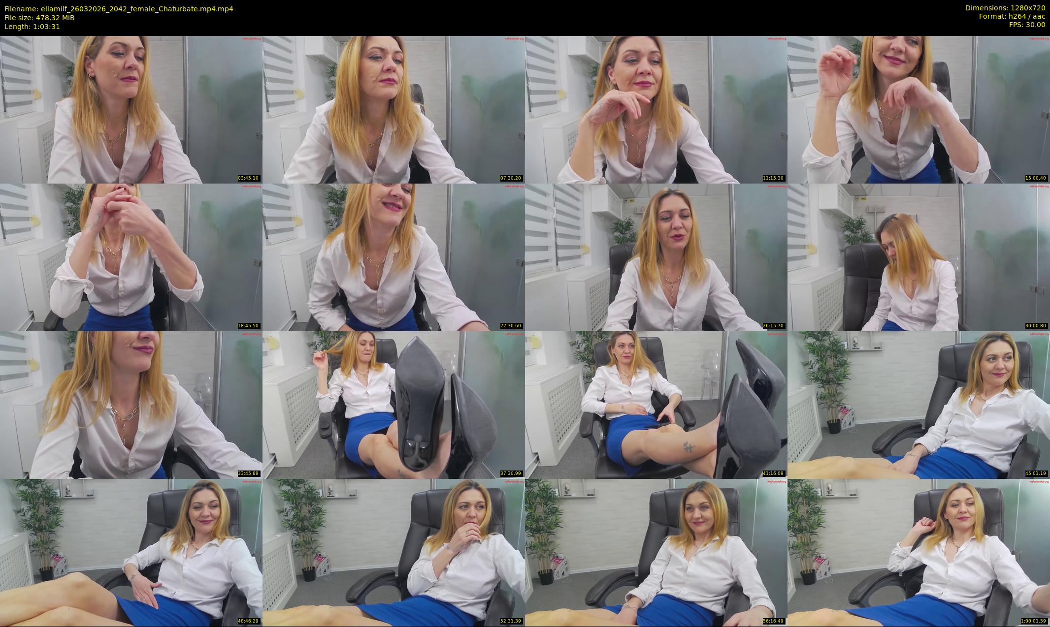 ellamilf — 64 minute Chaturbate female cam show recording, 720p, Mar 26, 2026