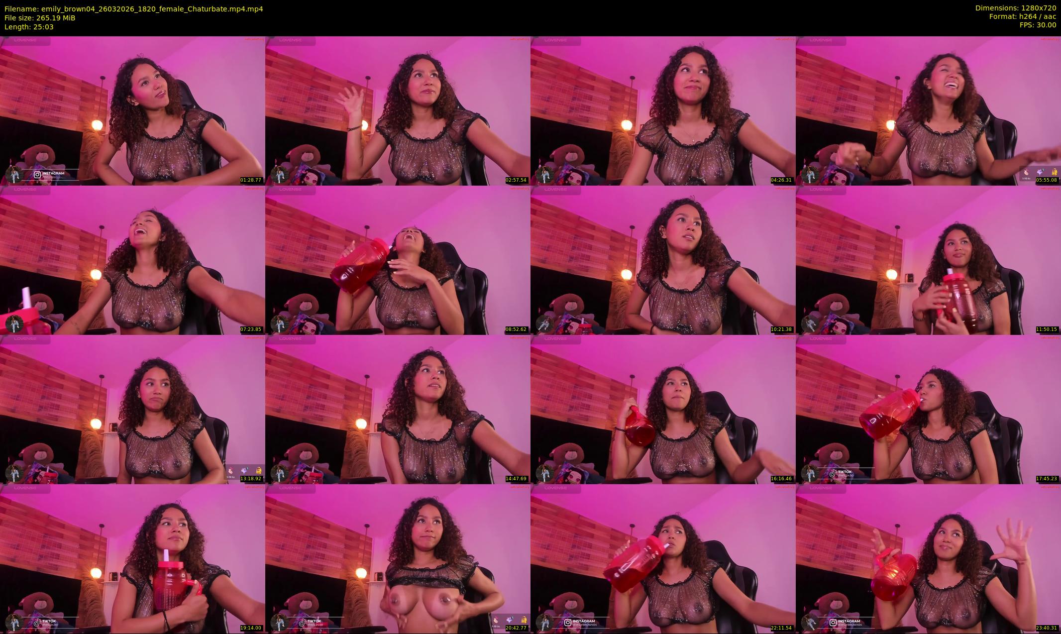 emily_brown04 — 26 minute Chaturbate female cam show recording, 720p, Mar 26, 2026