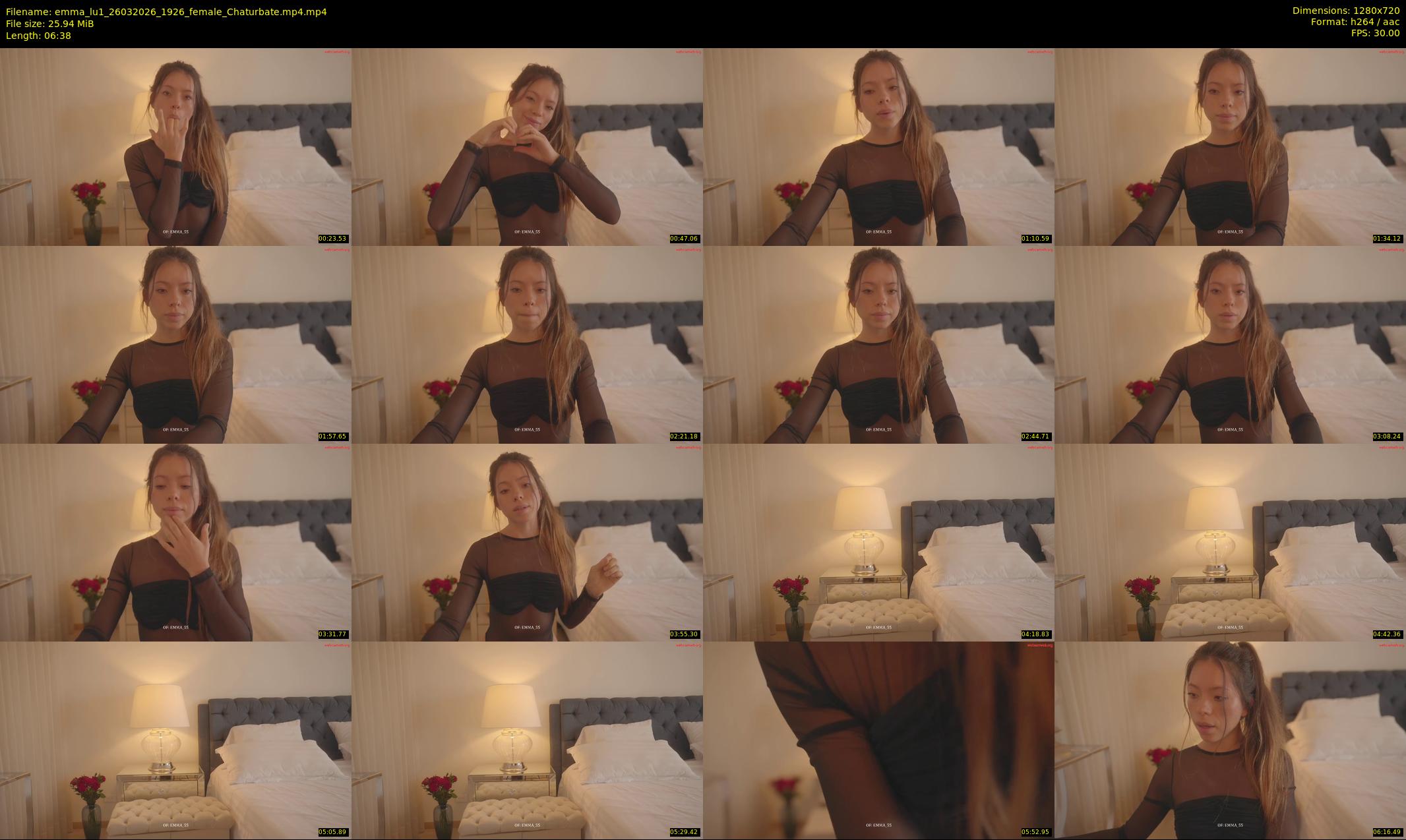 emma_lu1 — 7 minute Chaturbate female cam show recording, 720p, Mar 26, 2026