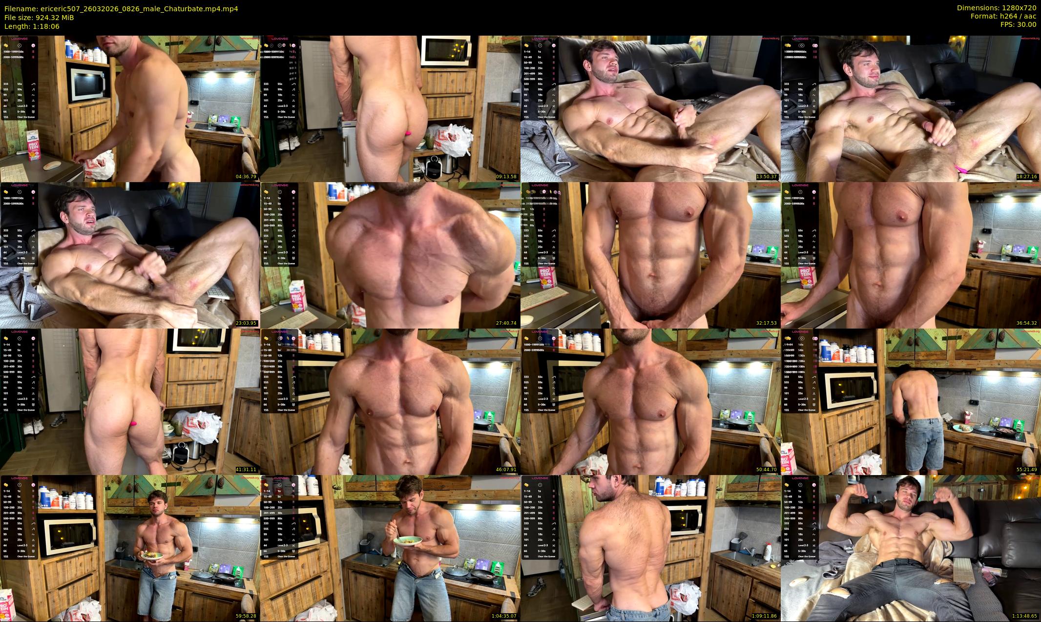 ericeric507 — 79 minute Chaturbate male cam show recording, 720p, Mar 26, 2026