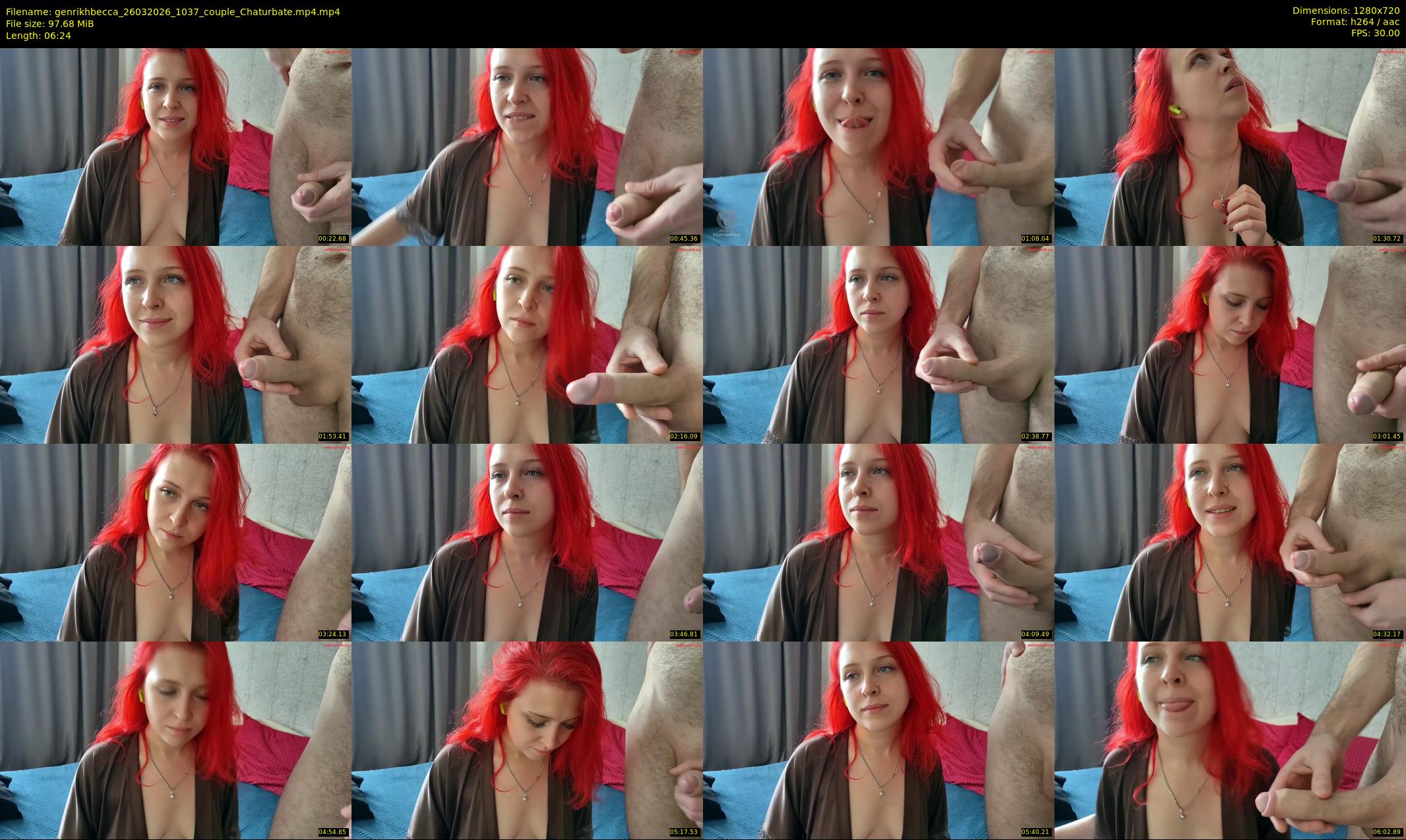 genrikhbecca — 7 minute Chaturbate couple cam show recording, 720p, Mar 26, 2026